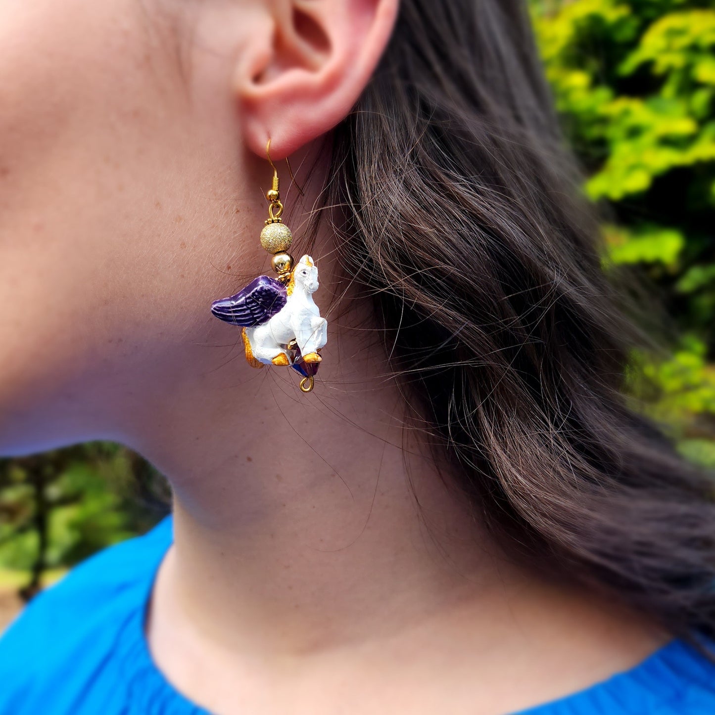 Small earrings
