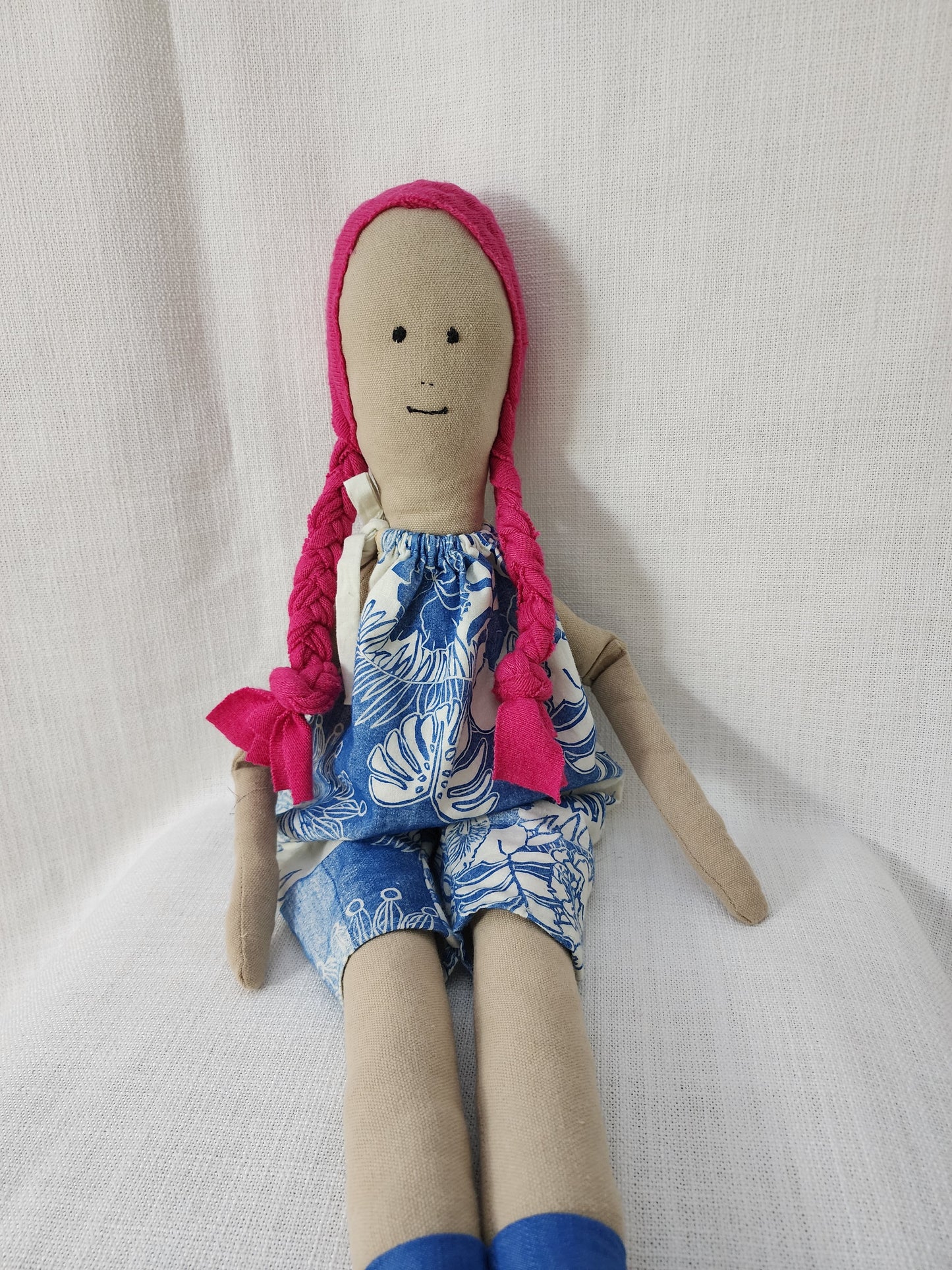 Fabric heirloom rag dolls NZ