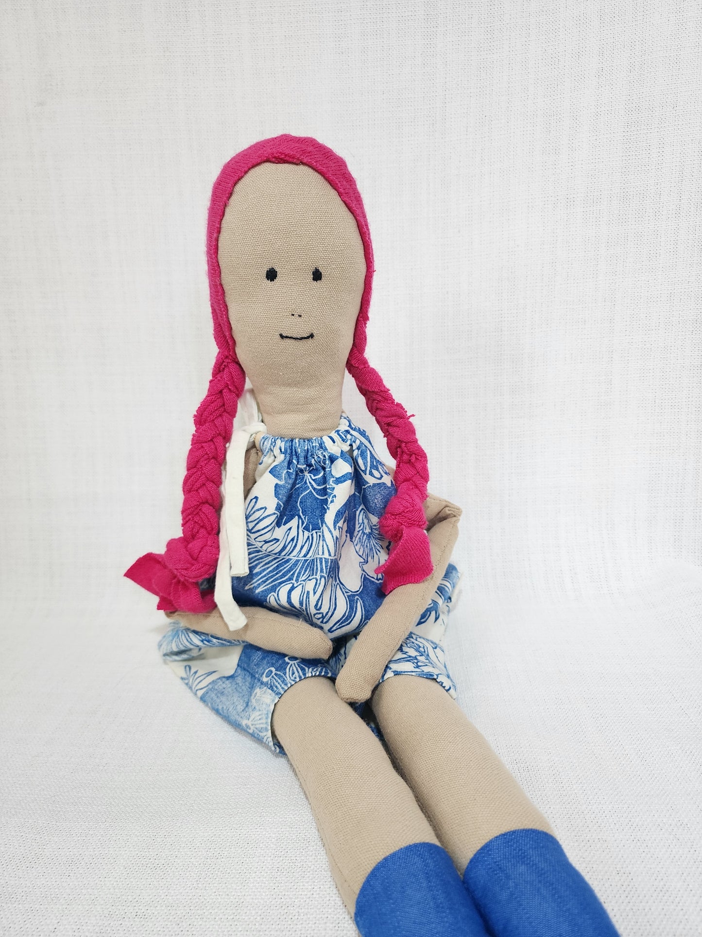 Fabric heirloom rag dolls NZ