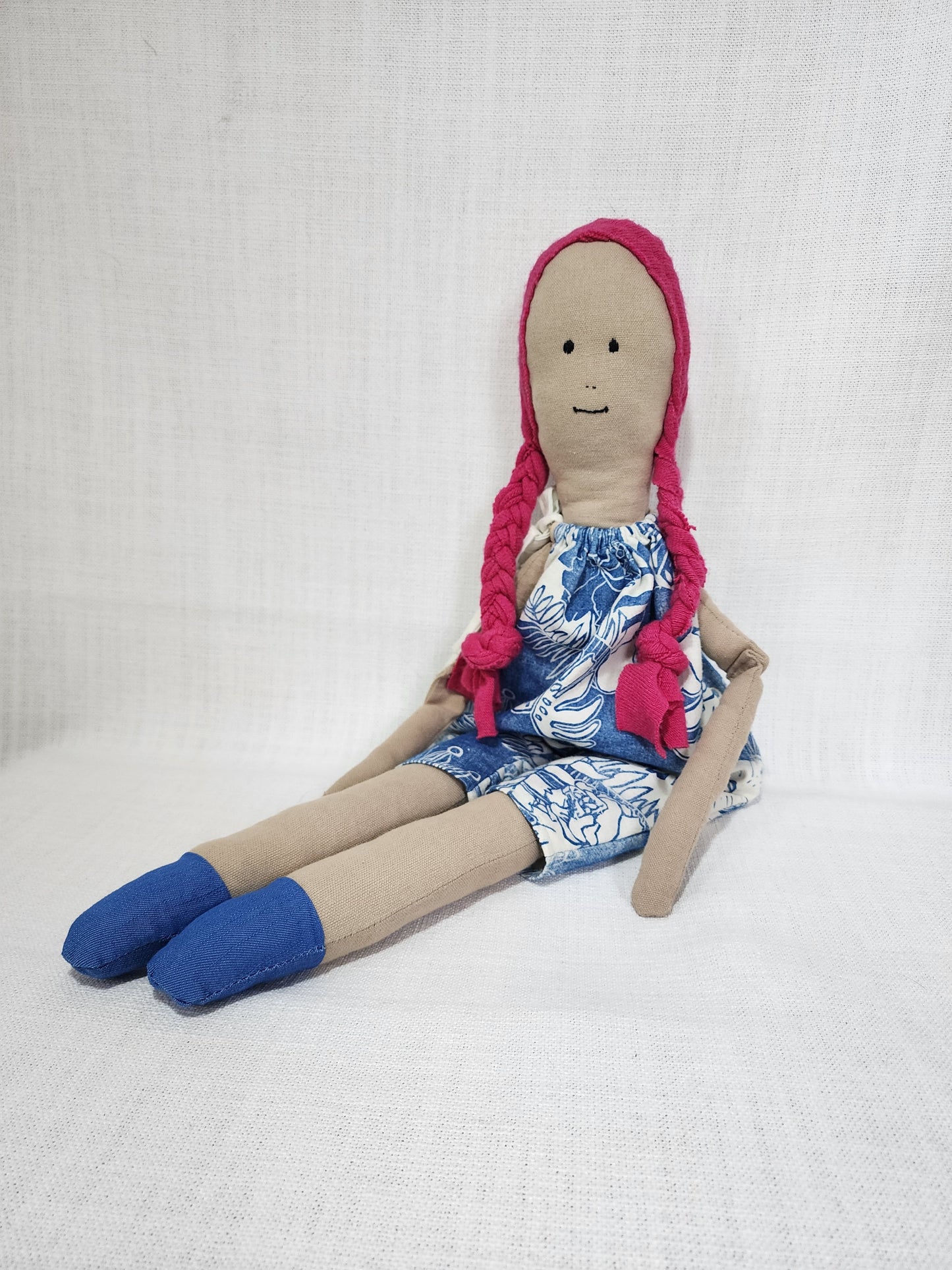 Fabric heirloom rag dolls NZ