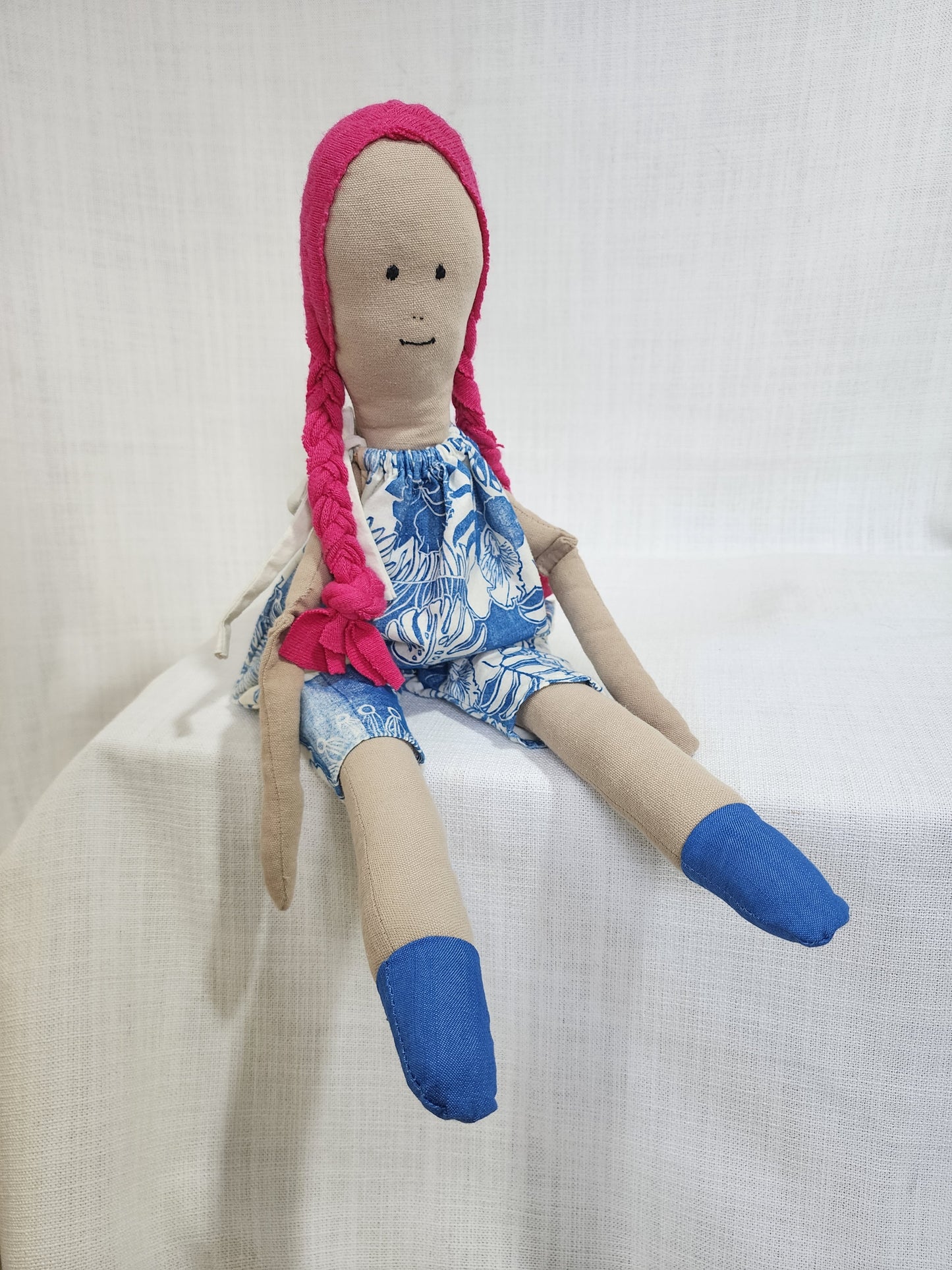 Fabric heirloom rag dolls NZ