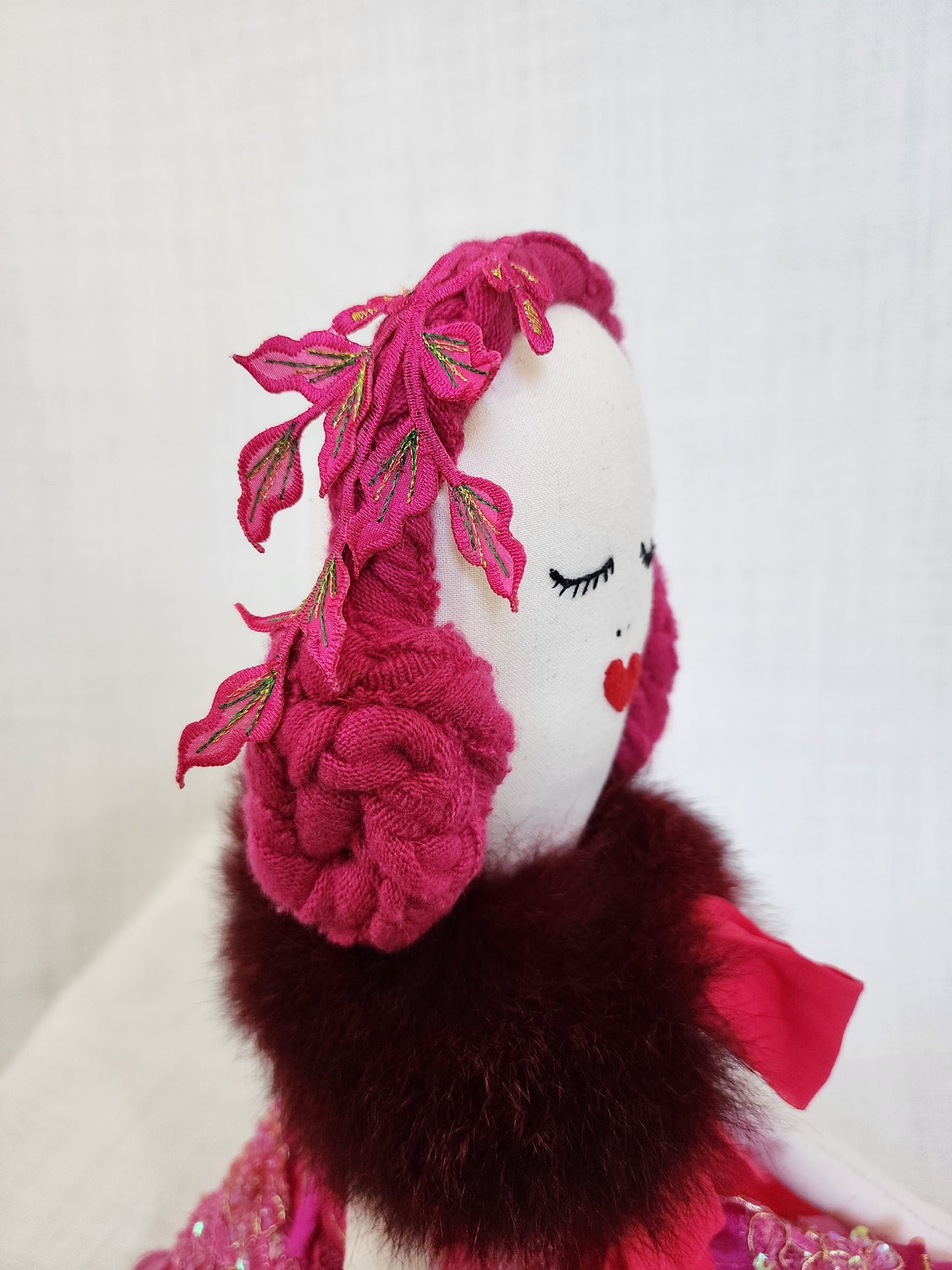 Fabric heirloom rag dolls NZ