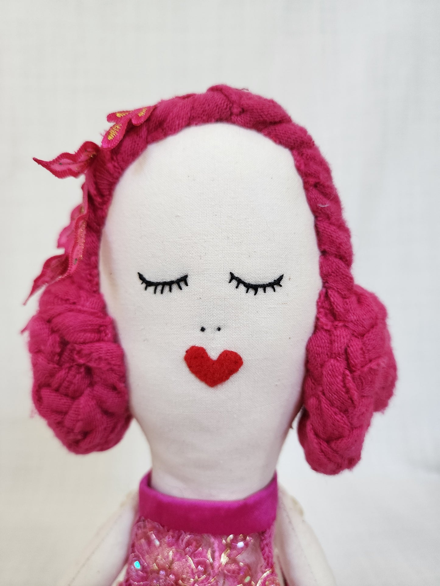 Fabric heirloom rag dolls NZ