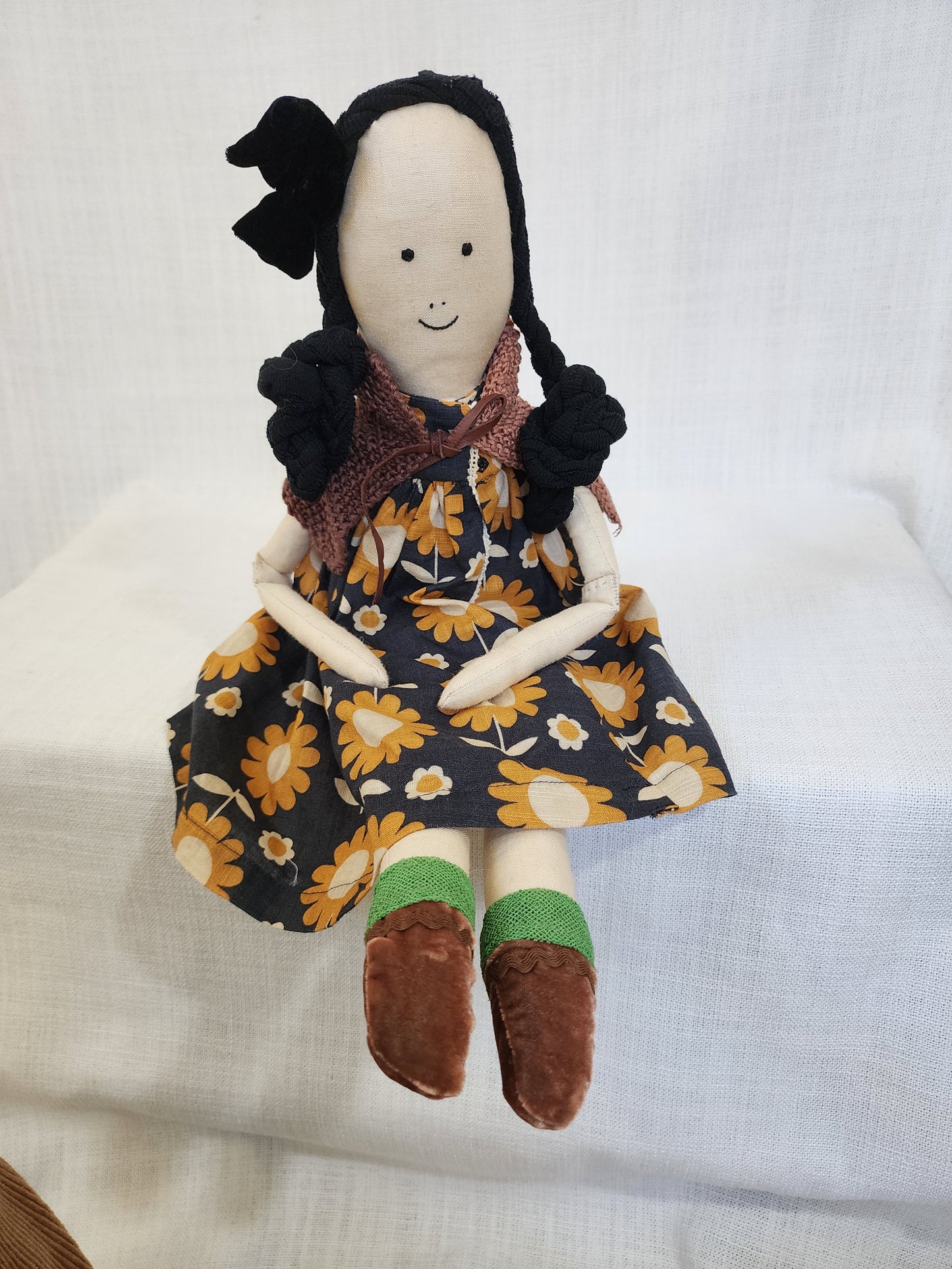 Fabric heirloom fabric dolls