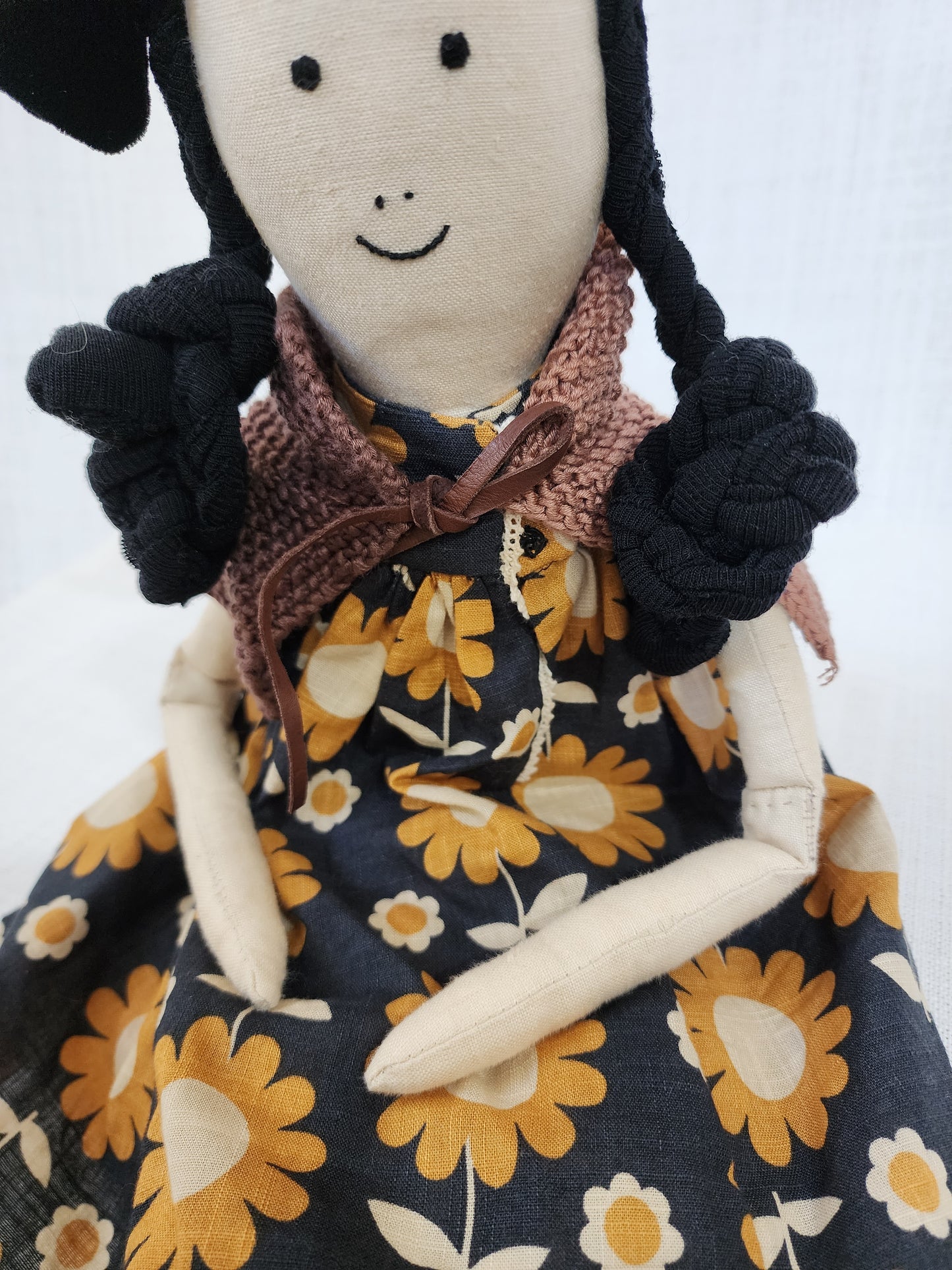 Fabric heirloom fabric dolls