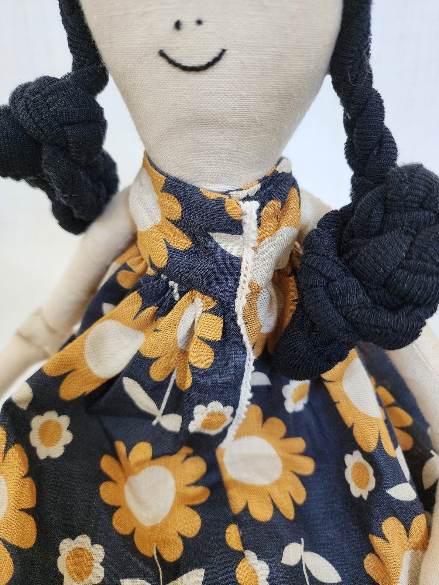 Fabric heirloom fabric dolls
