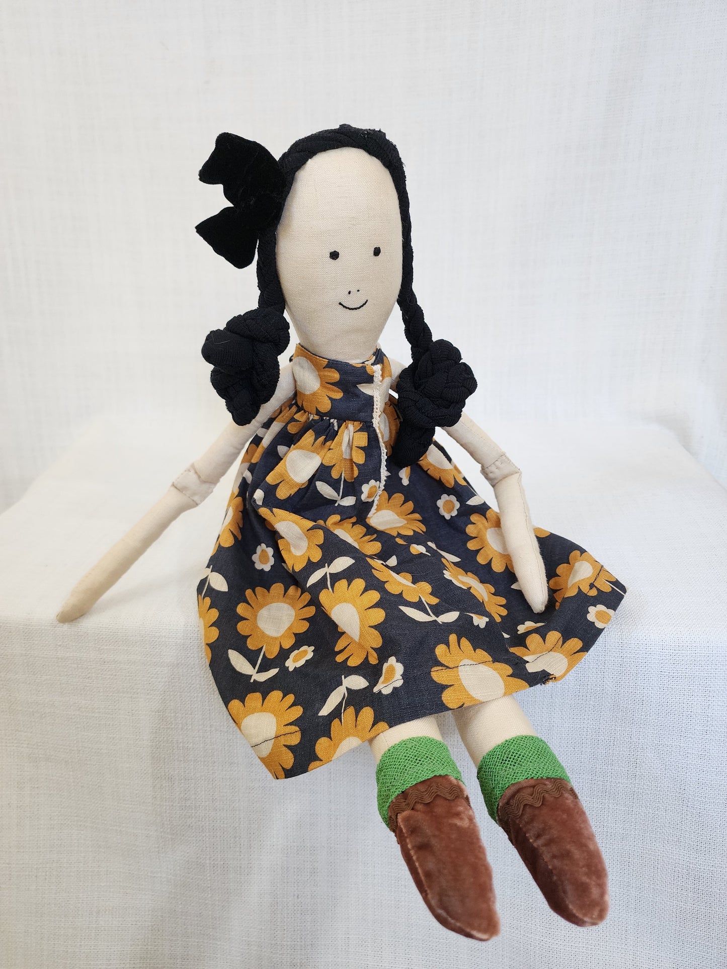 Fabric heirloom fabric dolls