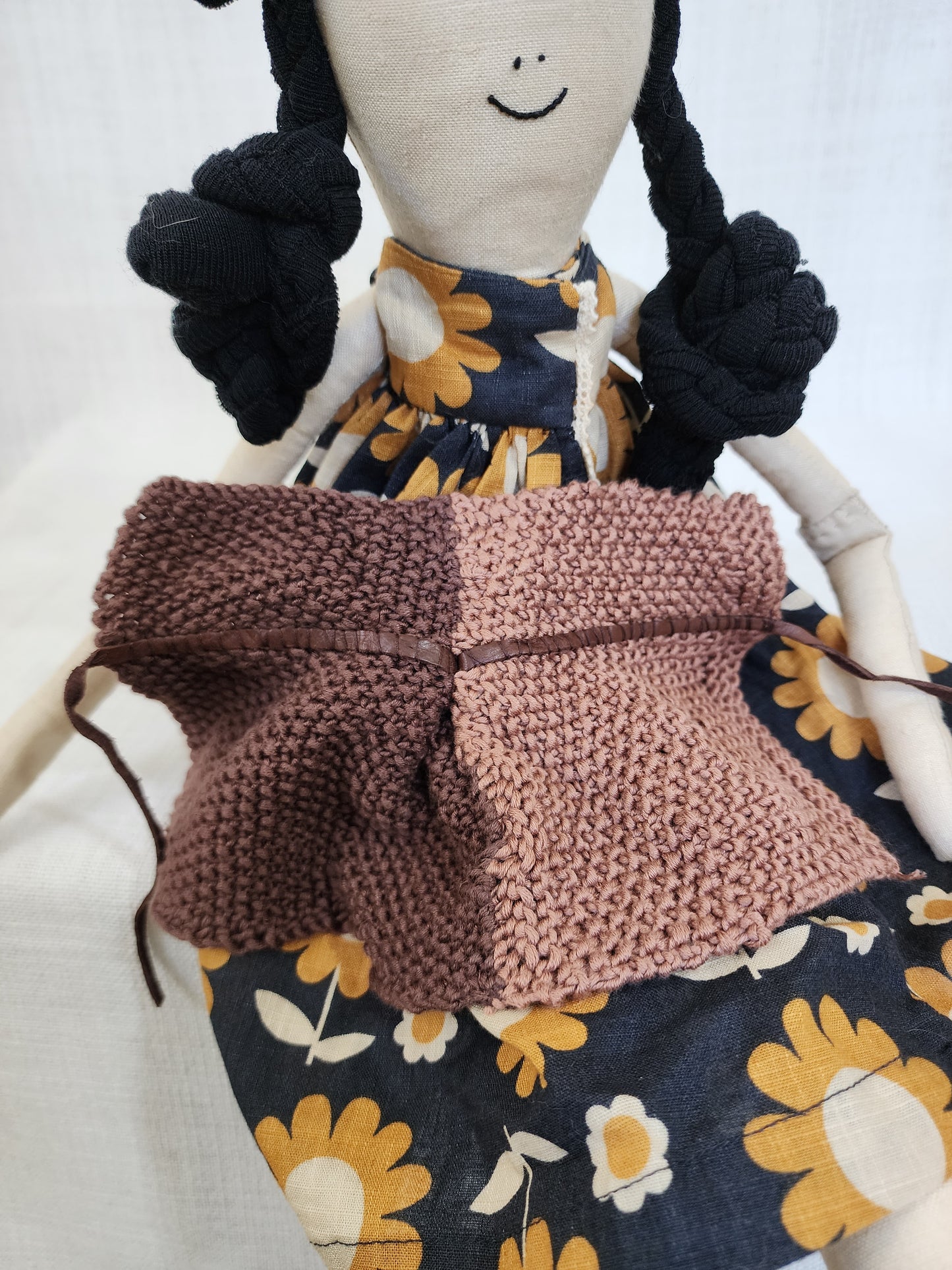 Fabric heirloom fabric dolls