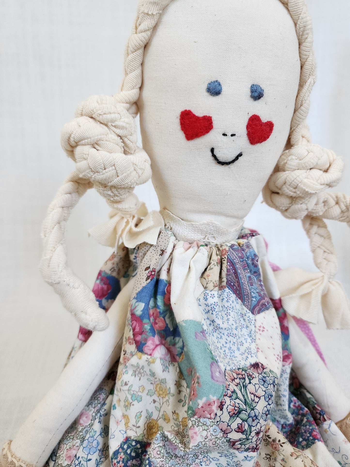 Fabric heirloom rag dolls NZ