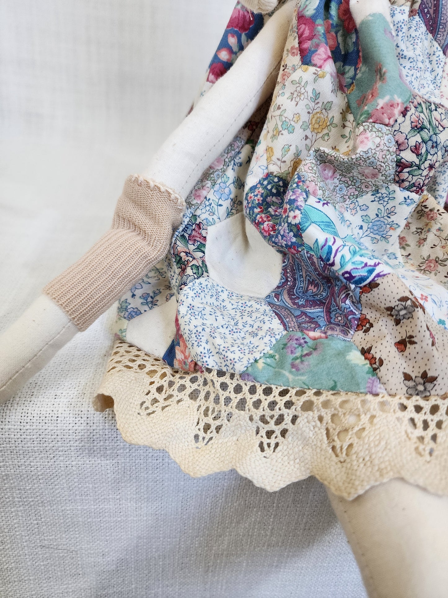 Fabric heirloom rag dolls NZ