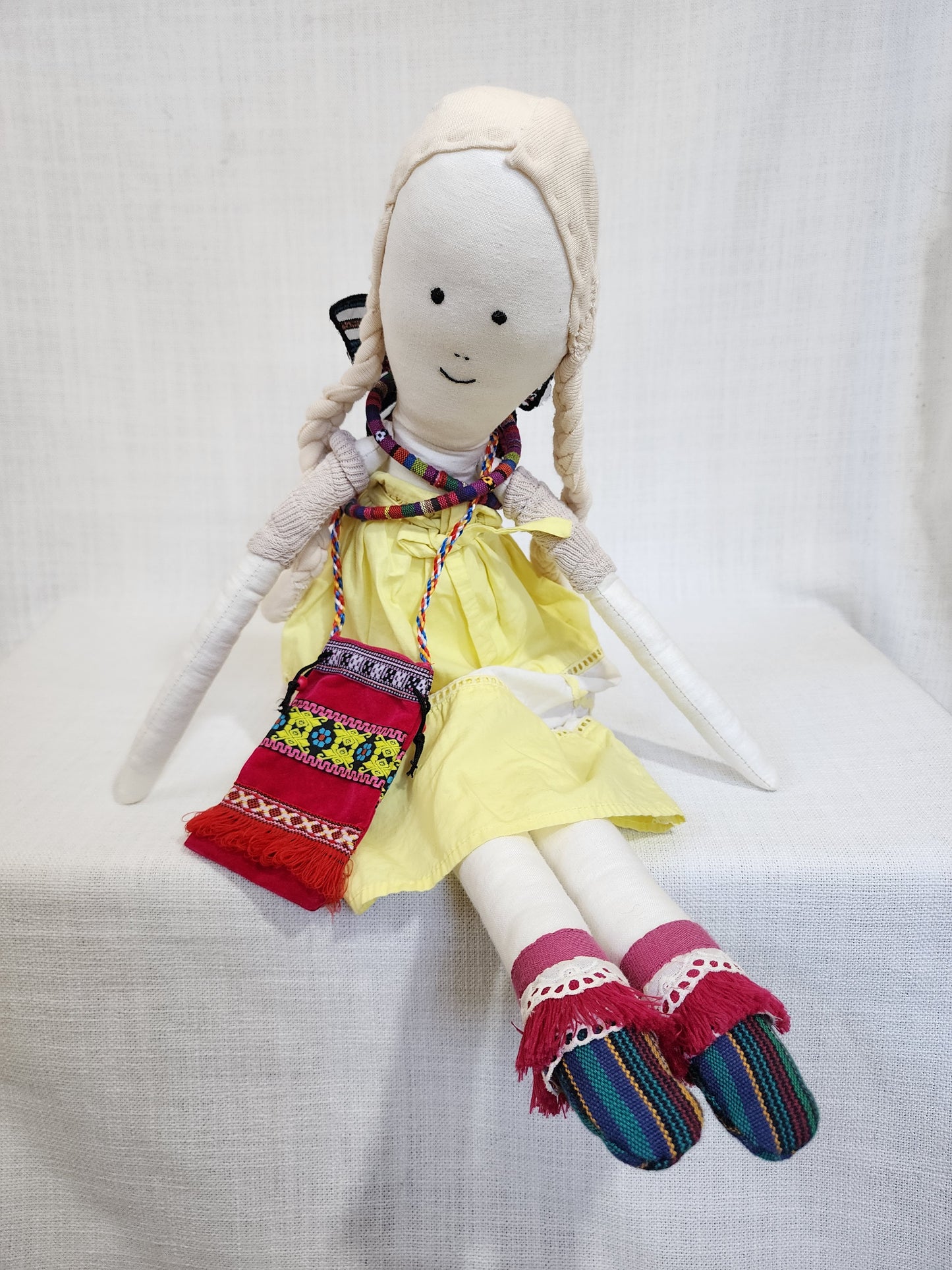 Fabric heirloom rag dolls NZ