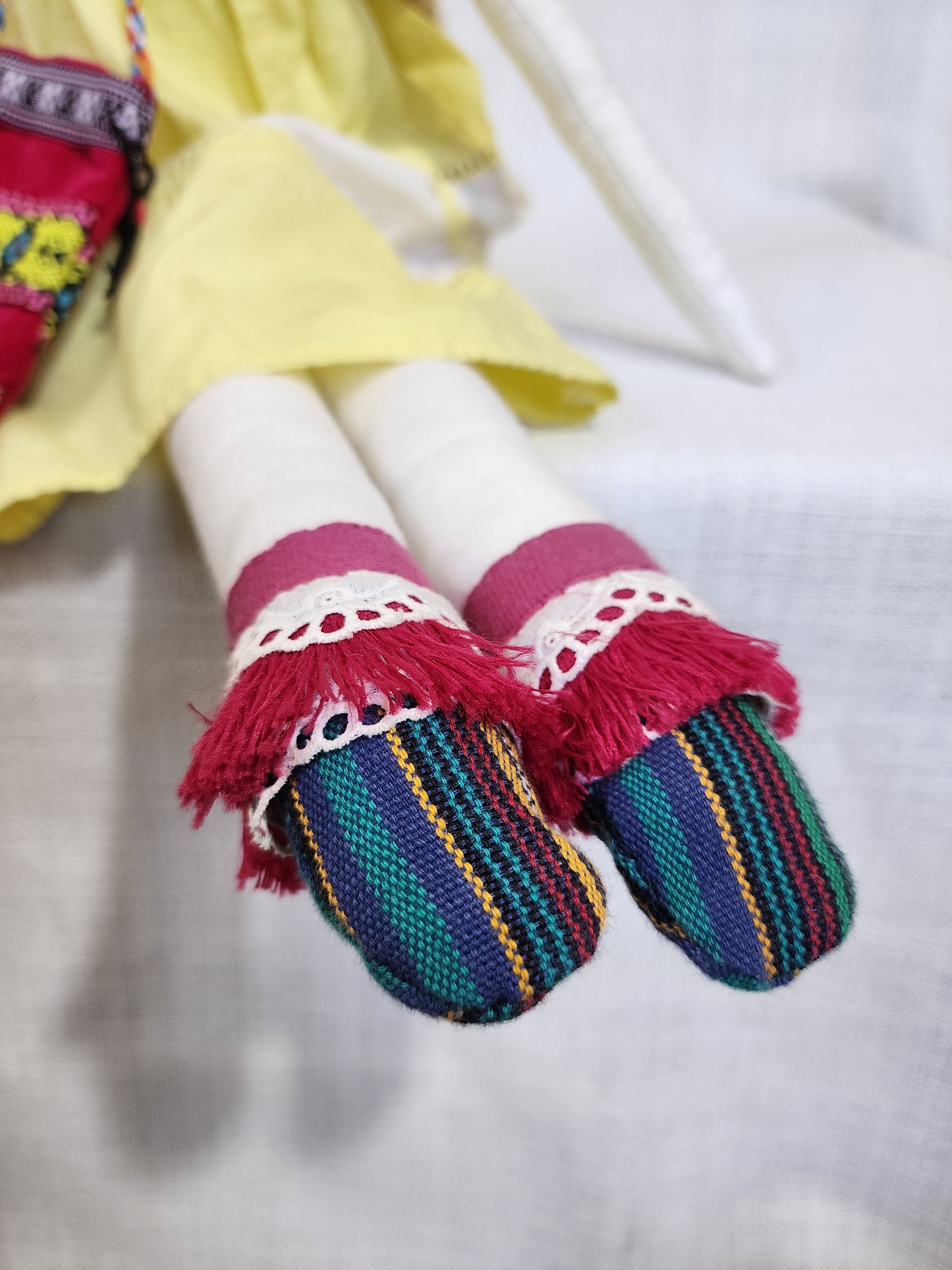 Fabric heirloom rag dolls NZ