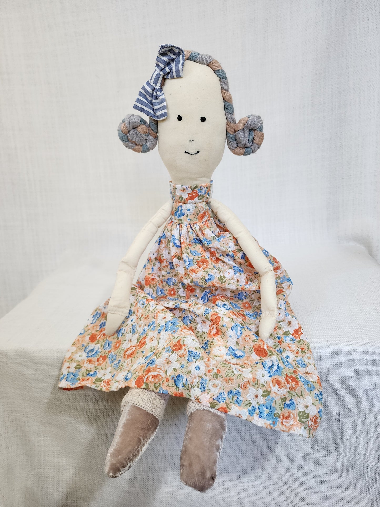 Fabric heirloom rag dolls NZ