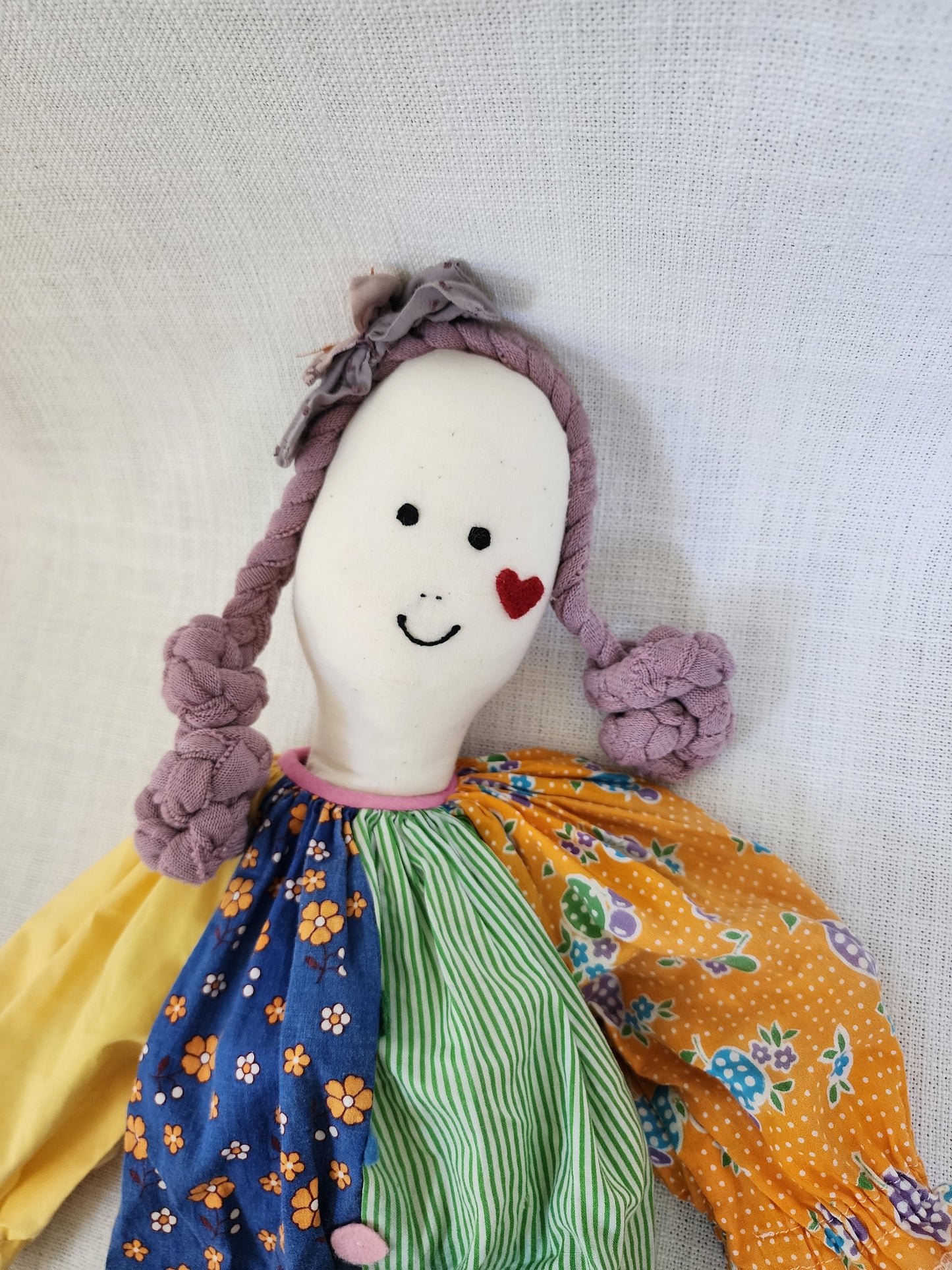 Fabric heirloom rag dolls NZ