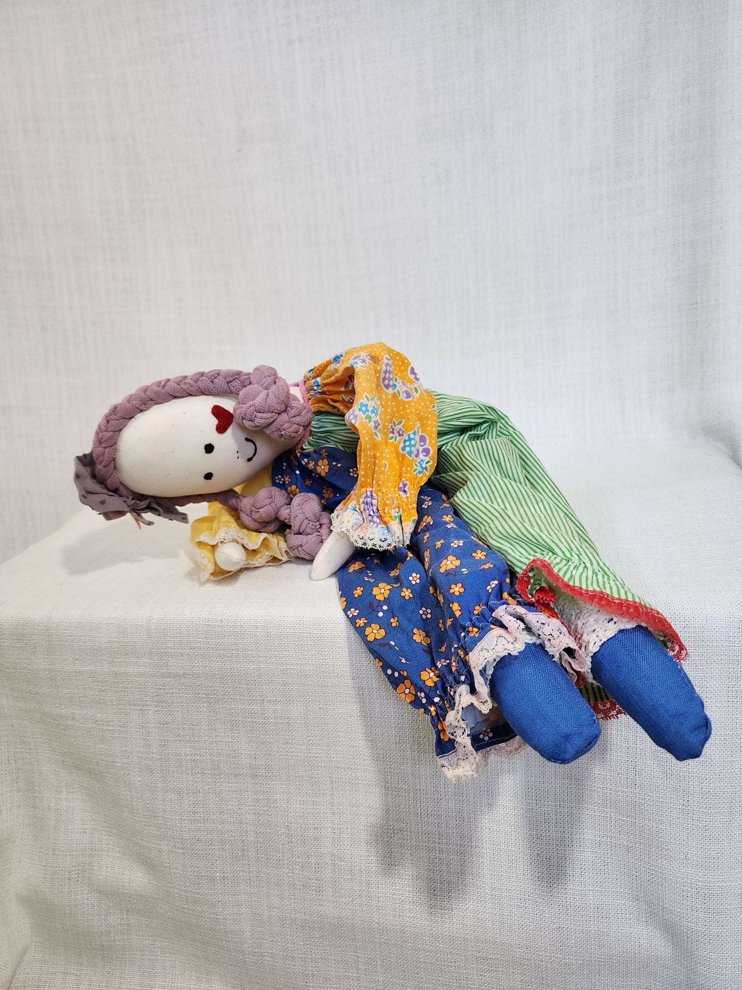 Fabric heirloom rag dolls NZ