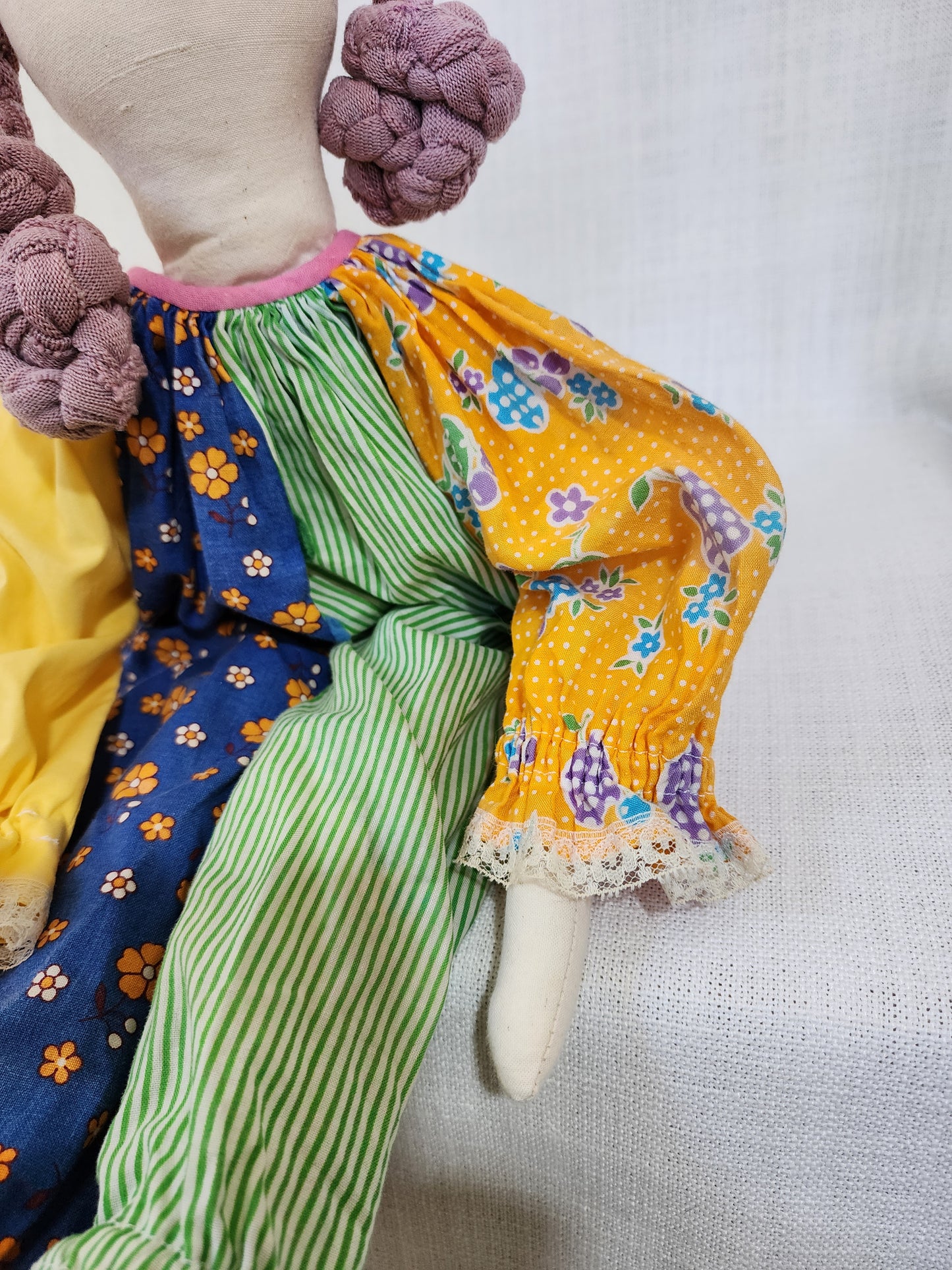 Fabric heirloom rag dolls NZ