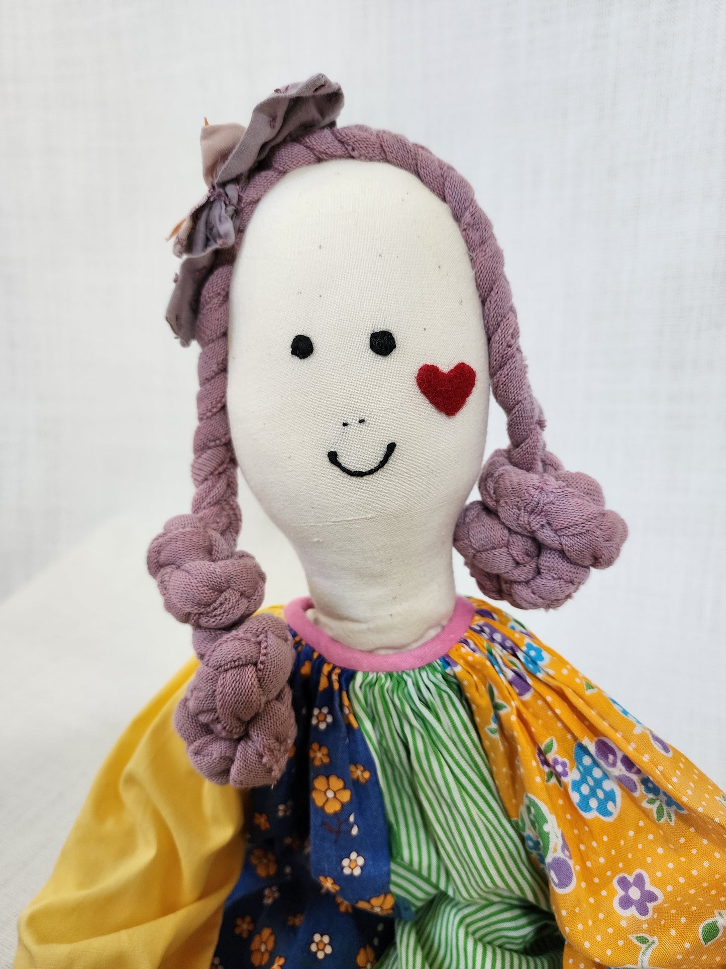 Fabric heirloom rag dolls NZ