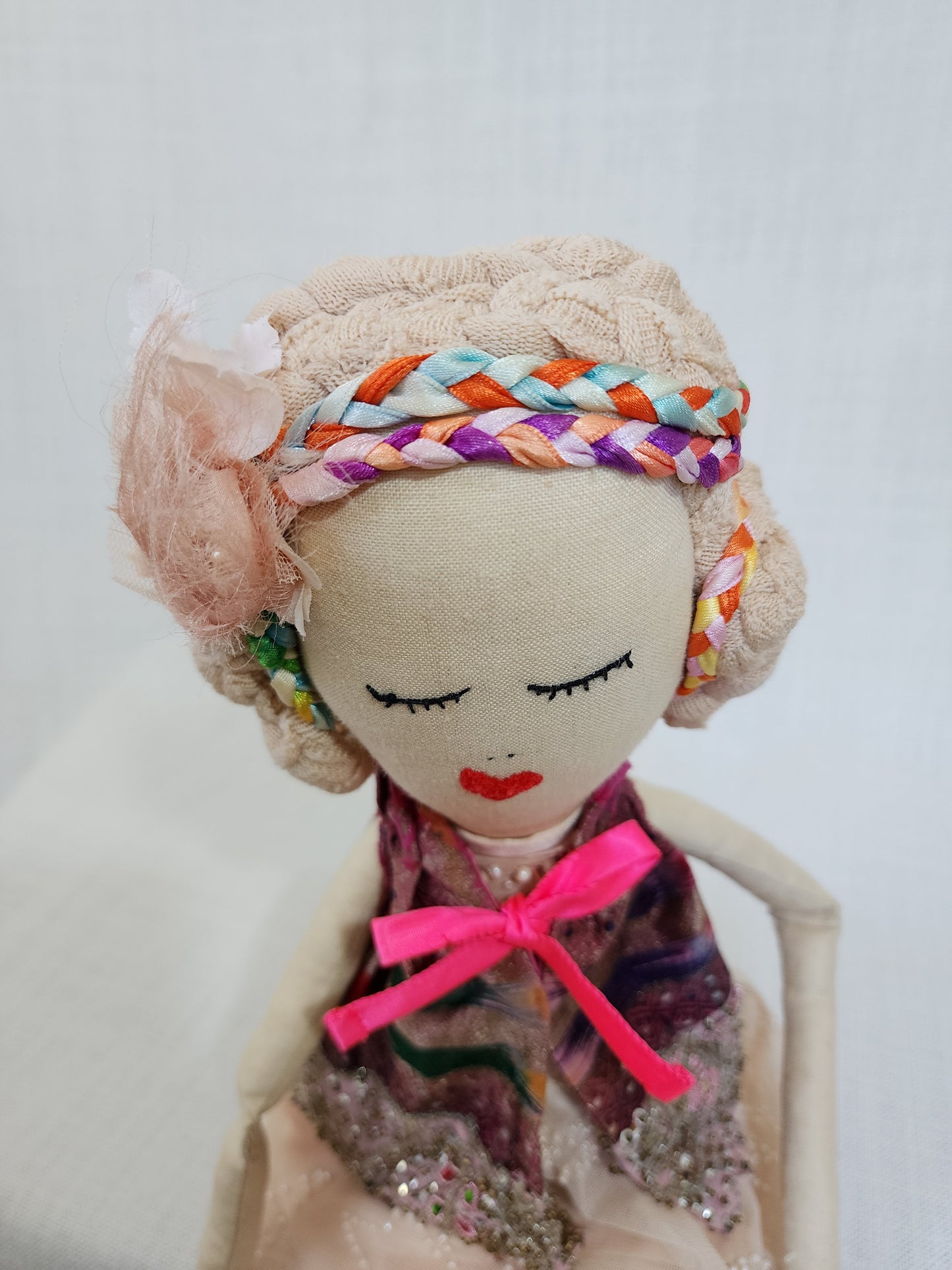 Fabric heirloom rag dolls NZ