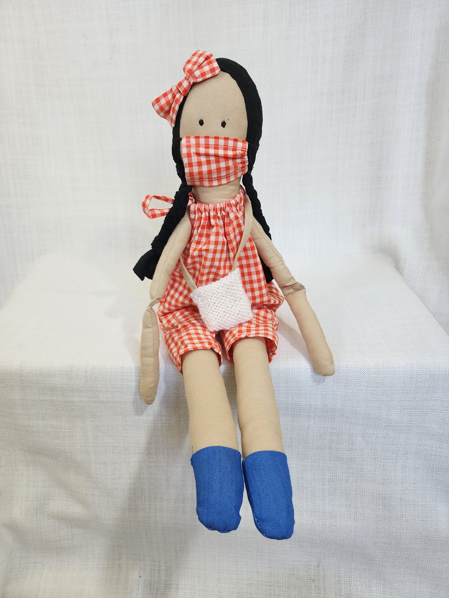 Fabric heirloom rag dolls NZ