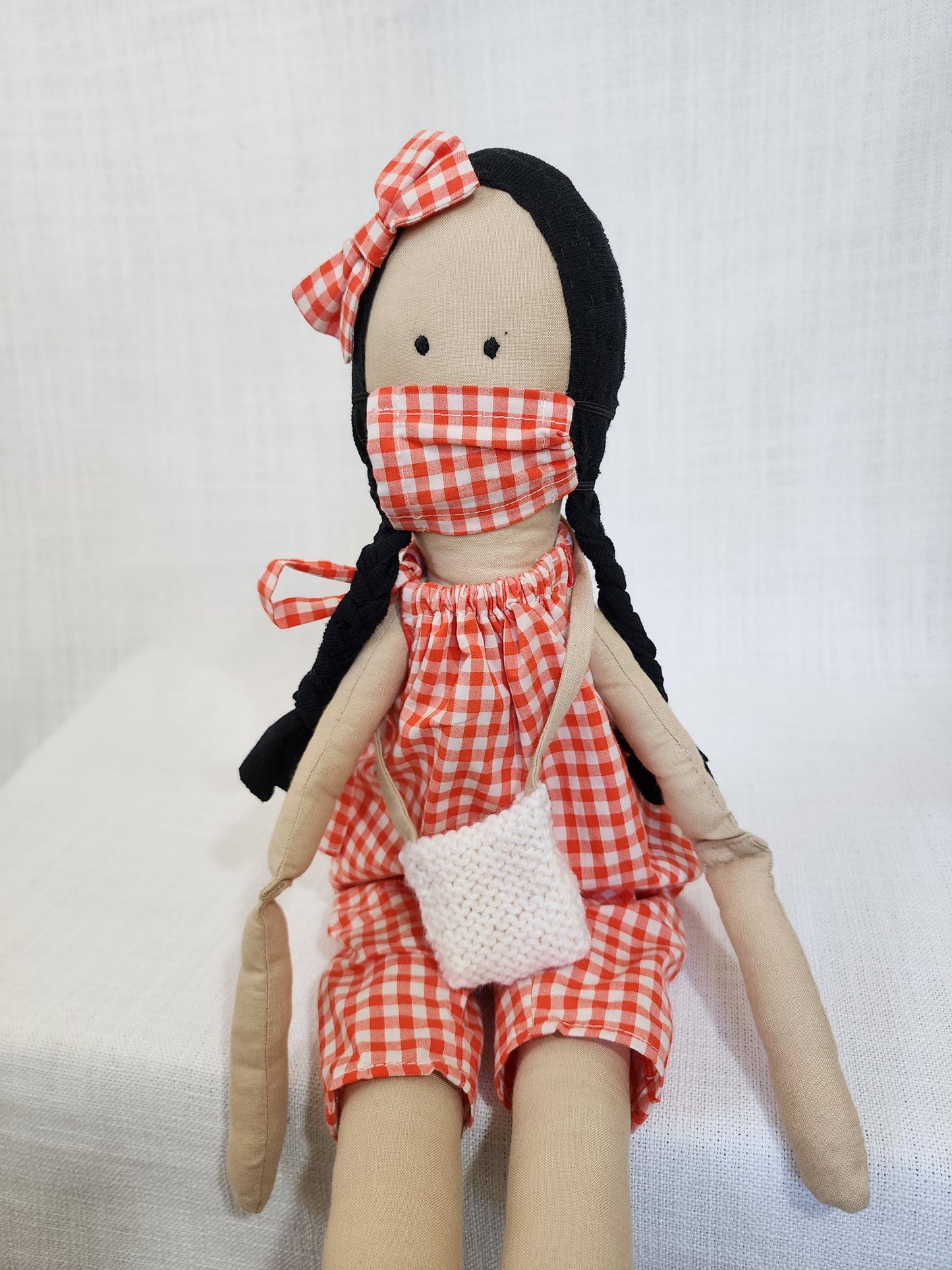 Fabric heirloom rag dolls NZ