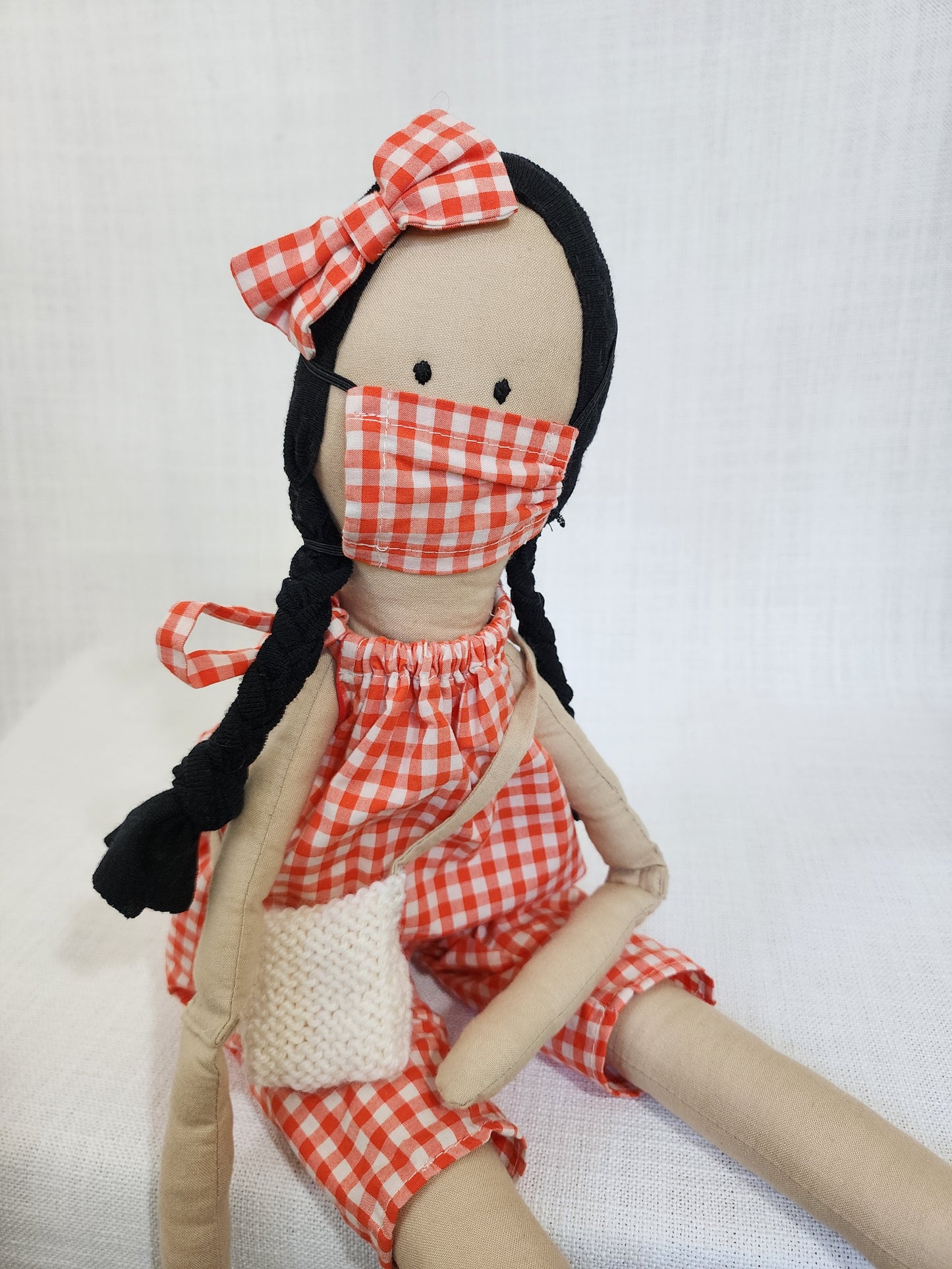 Fabric heirloom rag dolls NZ