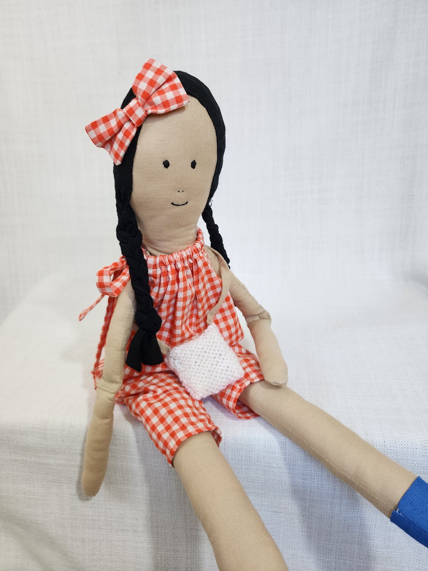 Fabric heirloom rag dolls NZ