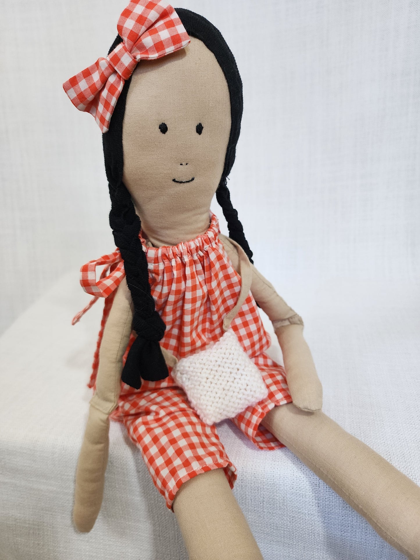 Fabric heirloom rag dolls NZ