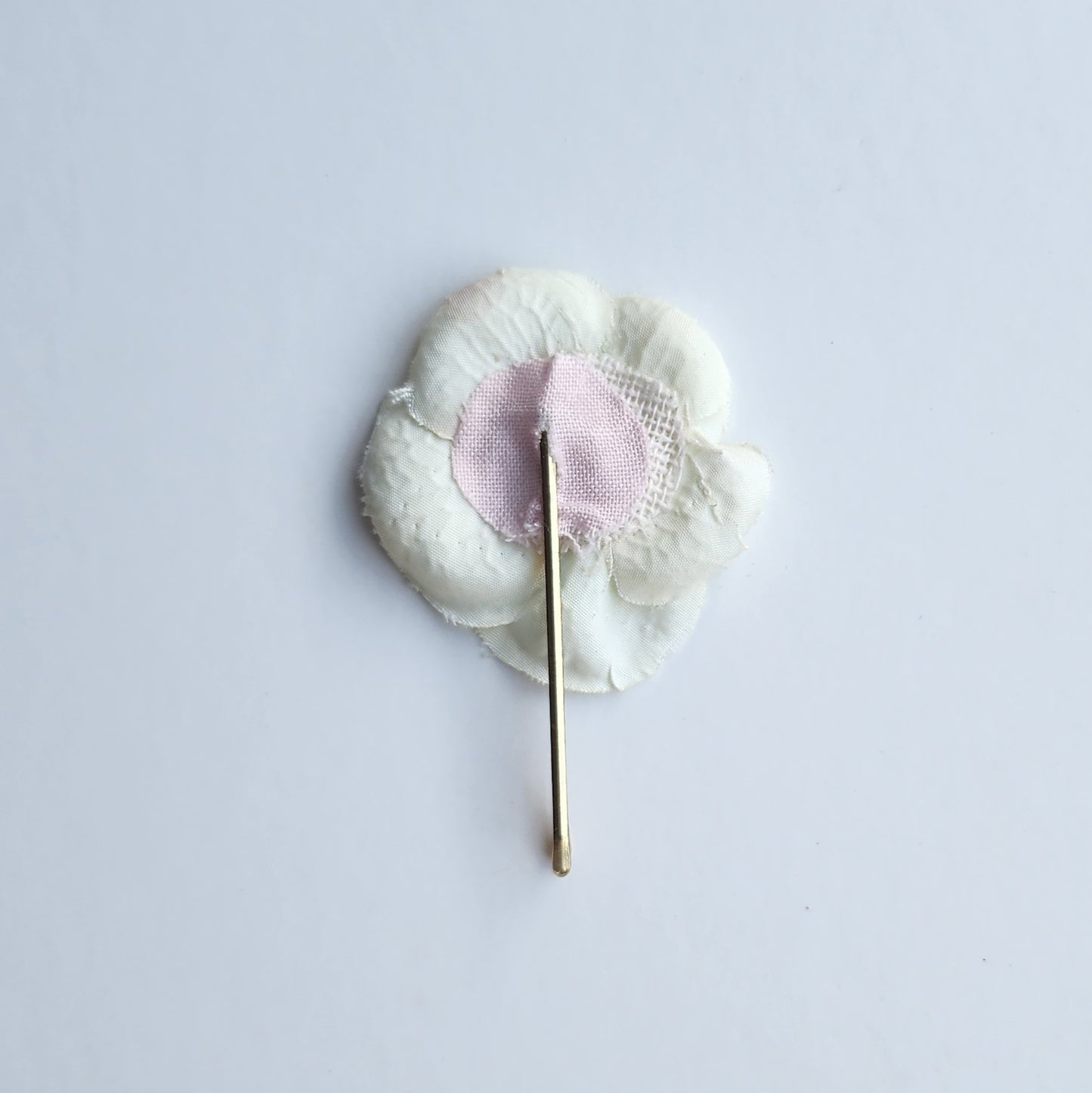 Hand-made small flower hair pin