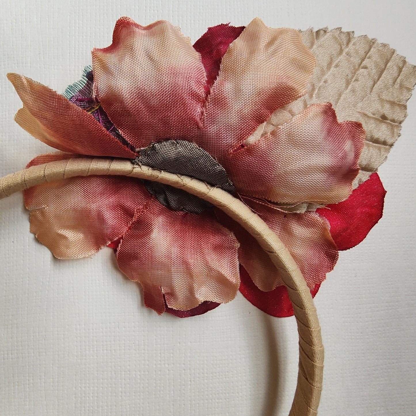 Hand-made wedding and bridal flower headband