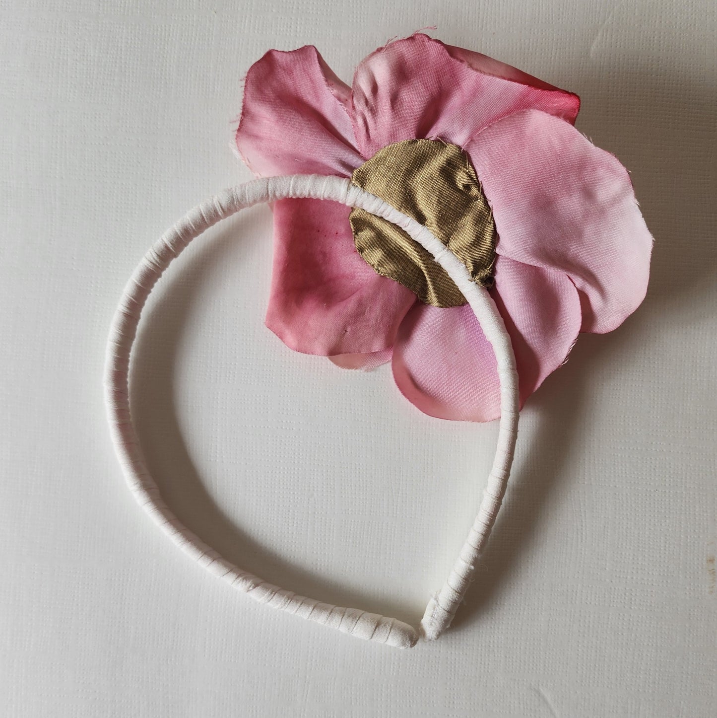 Hand-made wedding and bridal flower head band