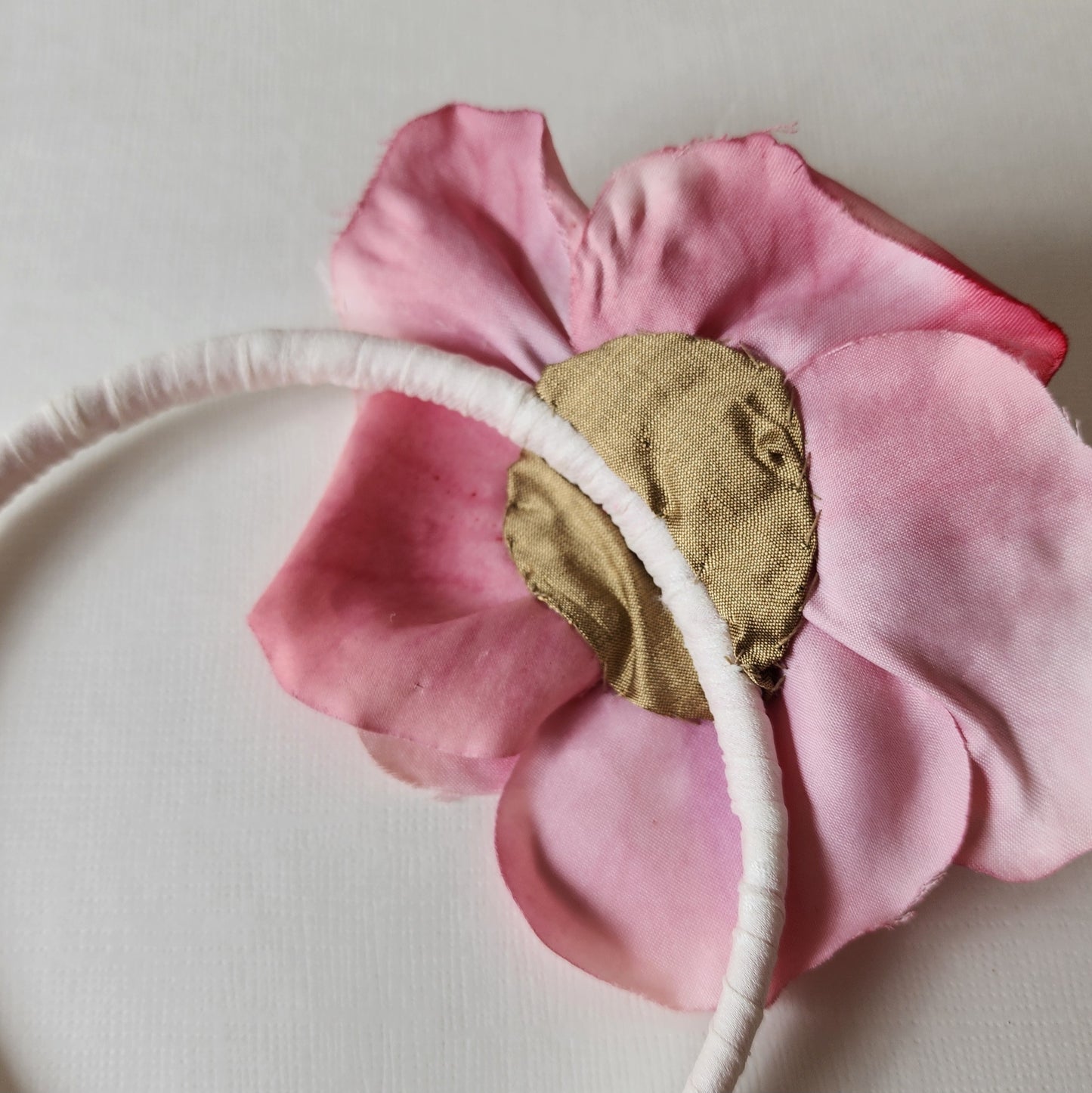 Hand-made wedding and bridal flower head band