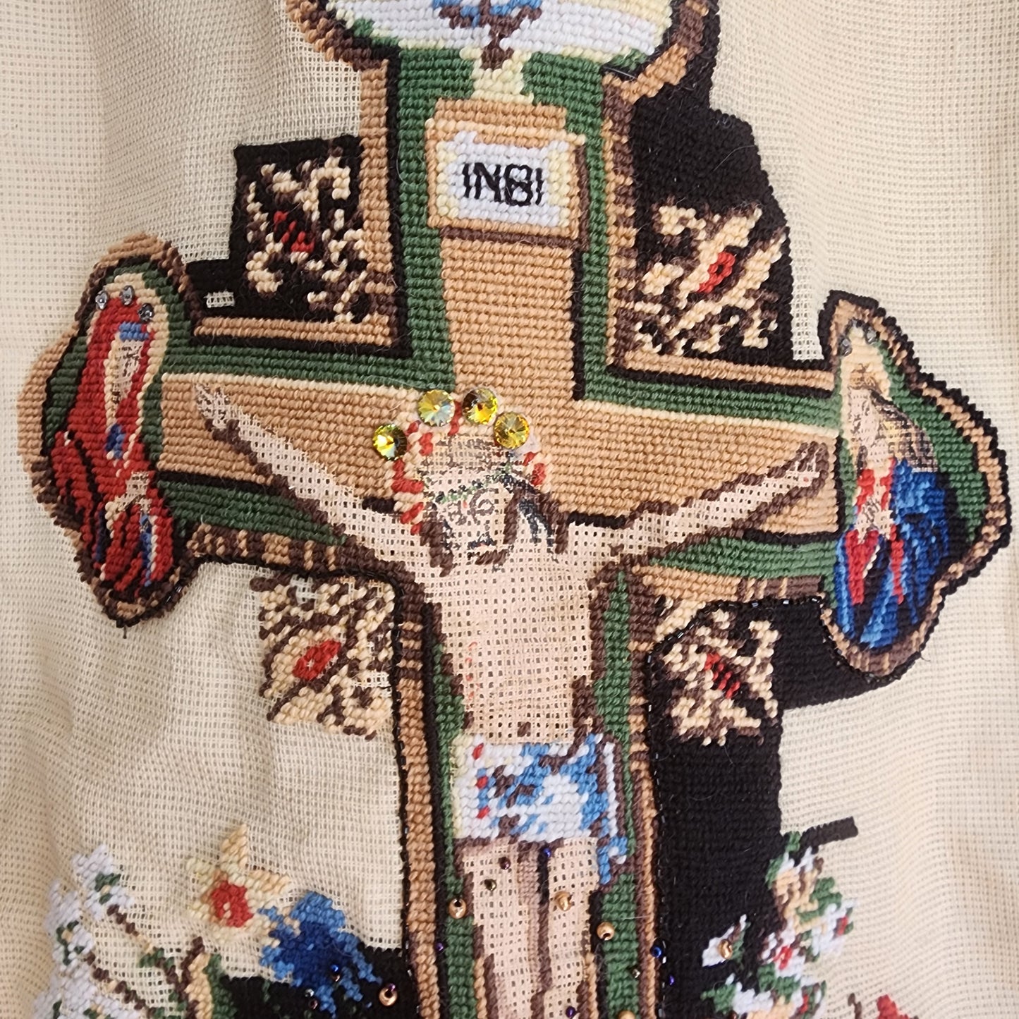 oversized tapestry tote bag