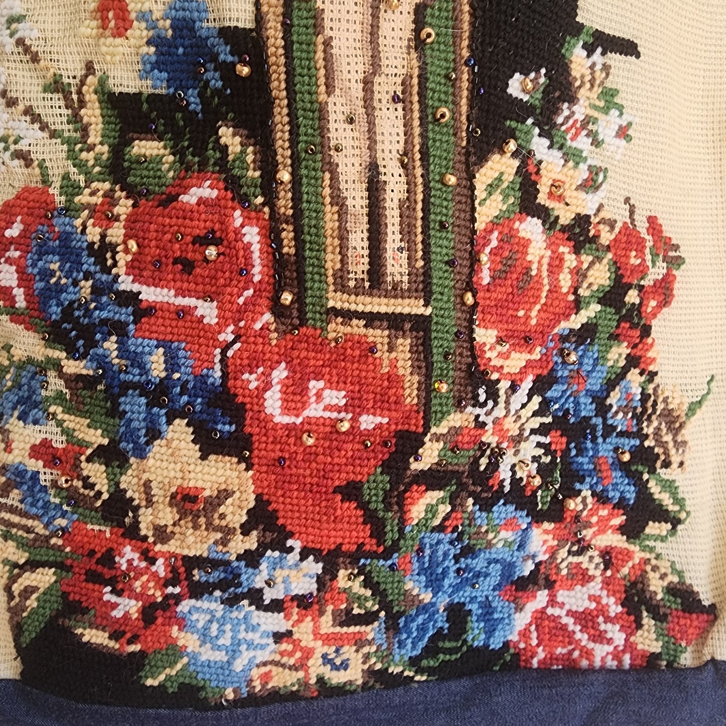 oversized tapestry tote bag
