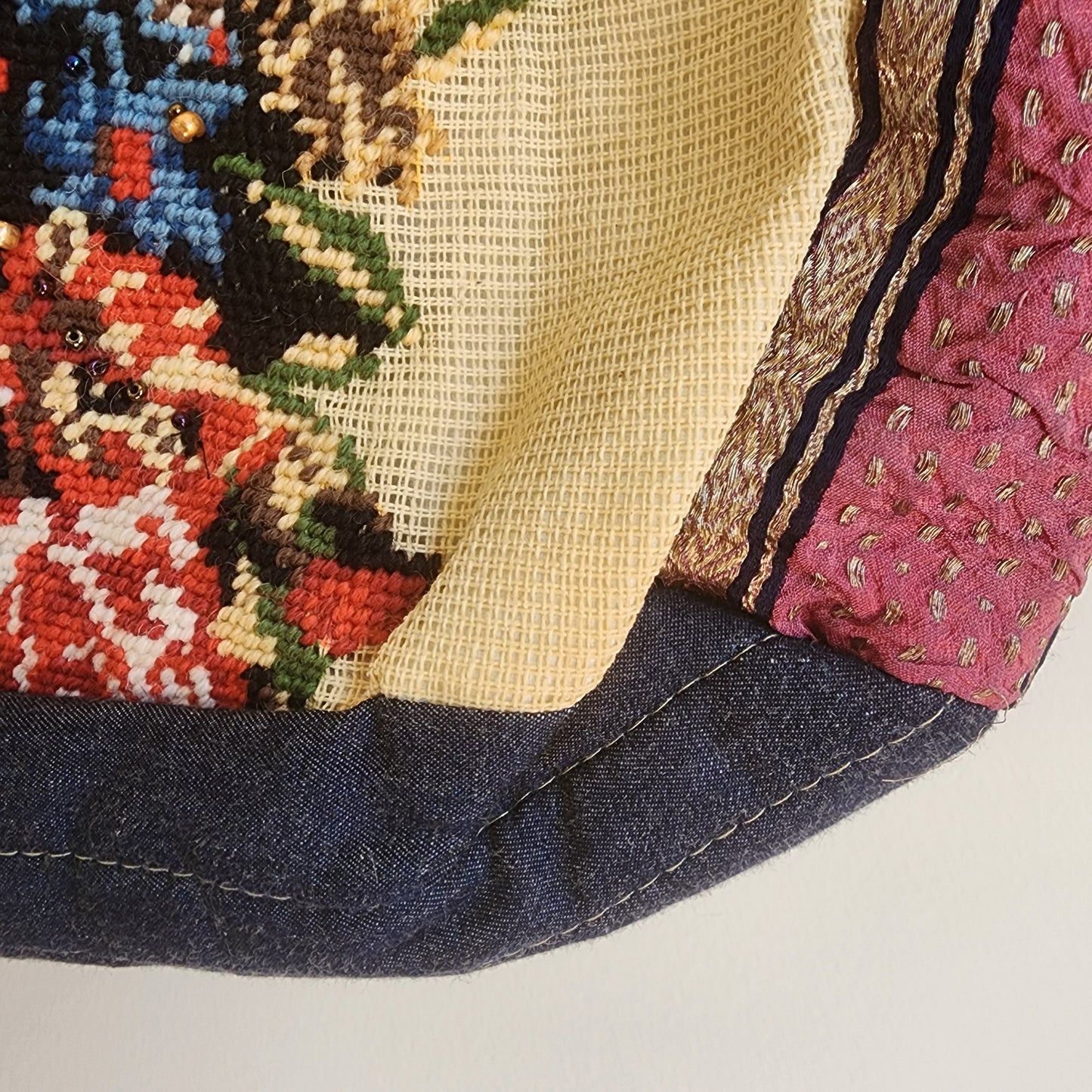oversized tapestry tote bag