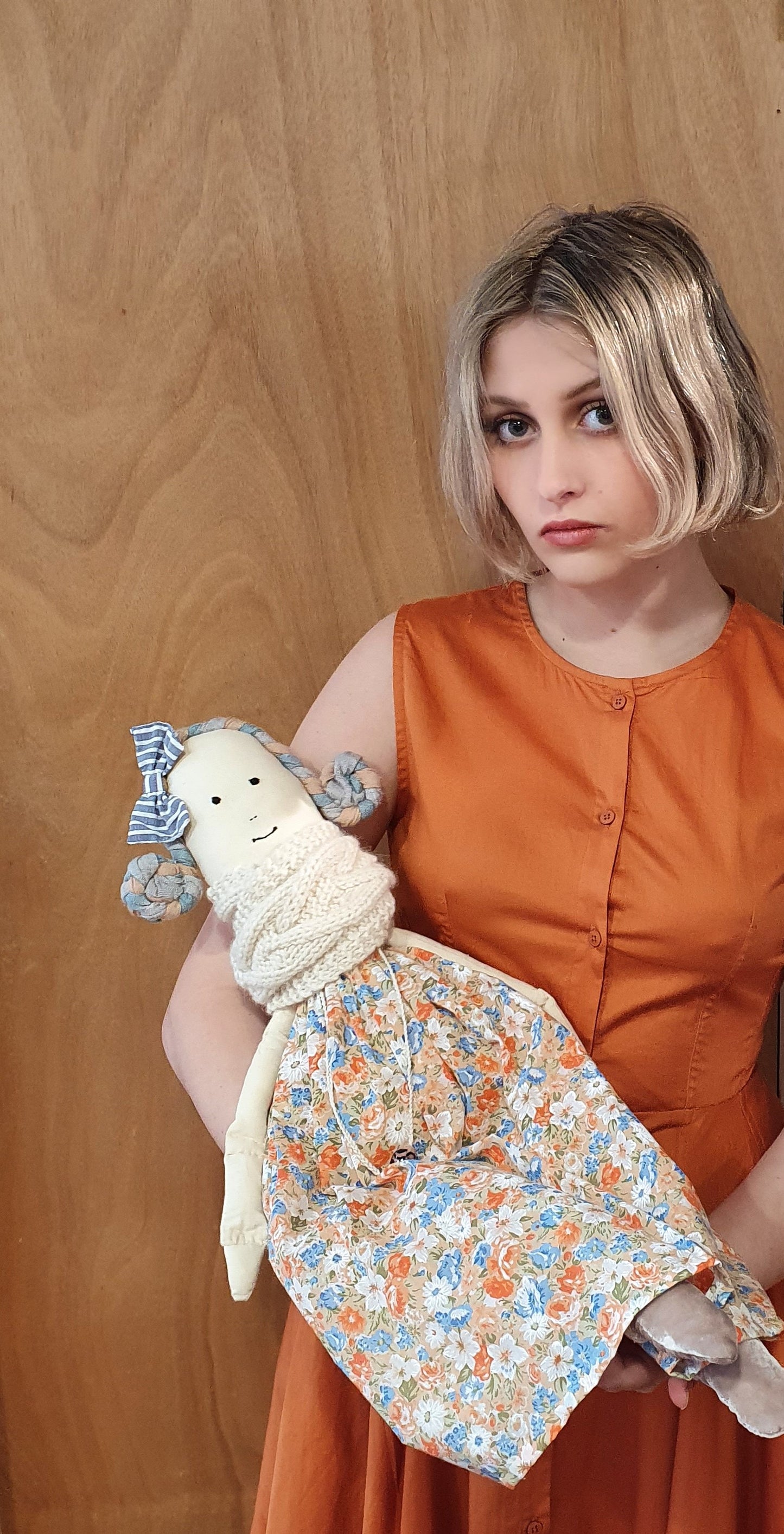 Fabric heirloom rag dolls NZ