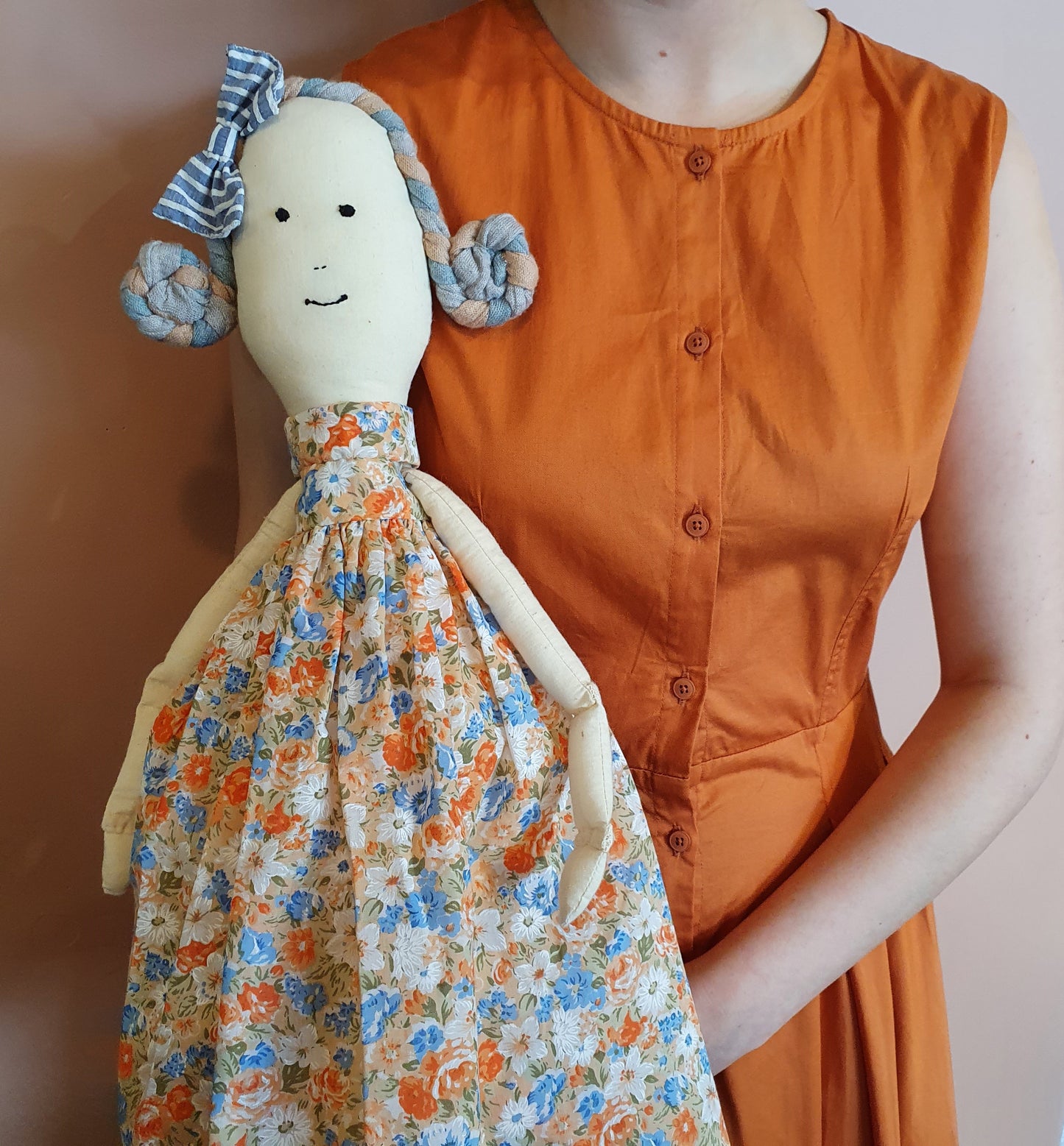 Fabric heirloom rag dolls NZ