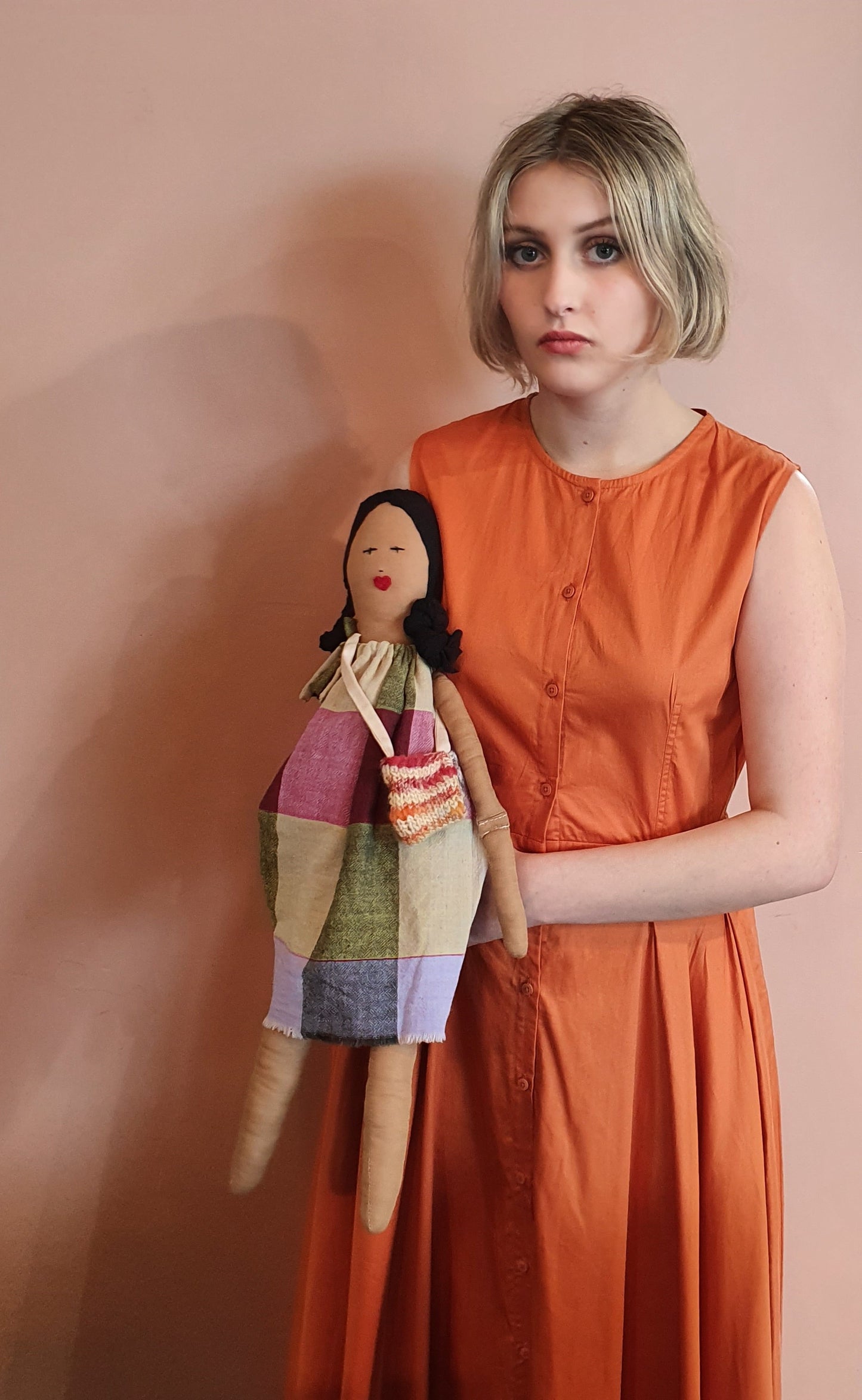 Fabric heirloom rag dolls NZ