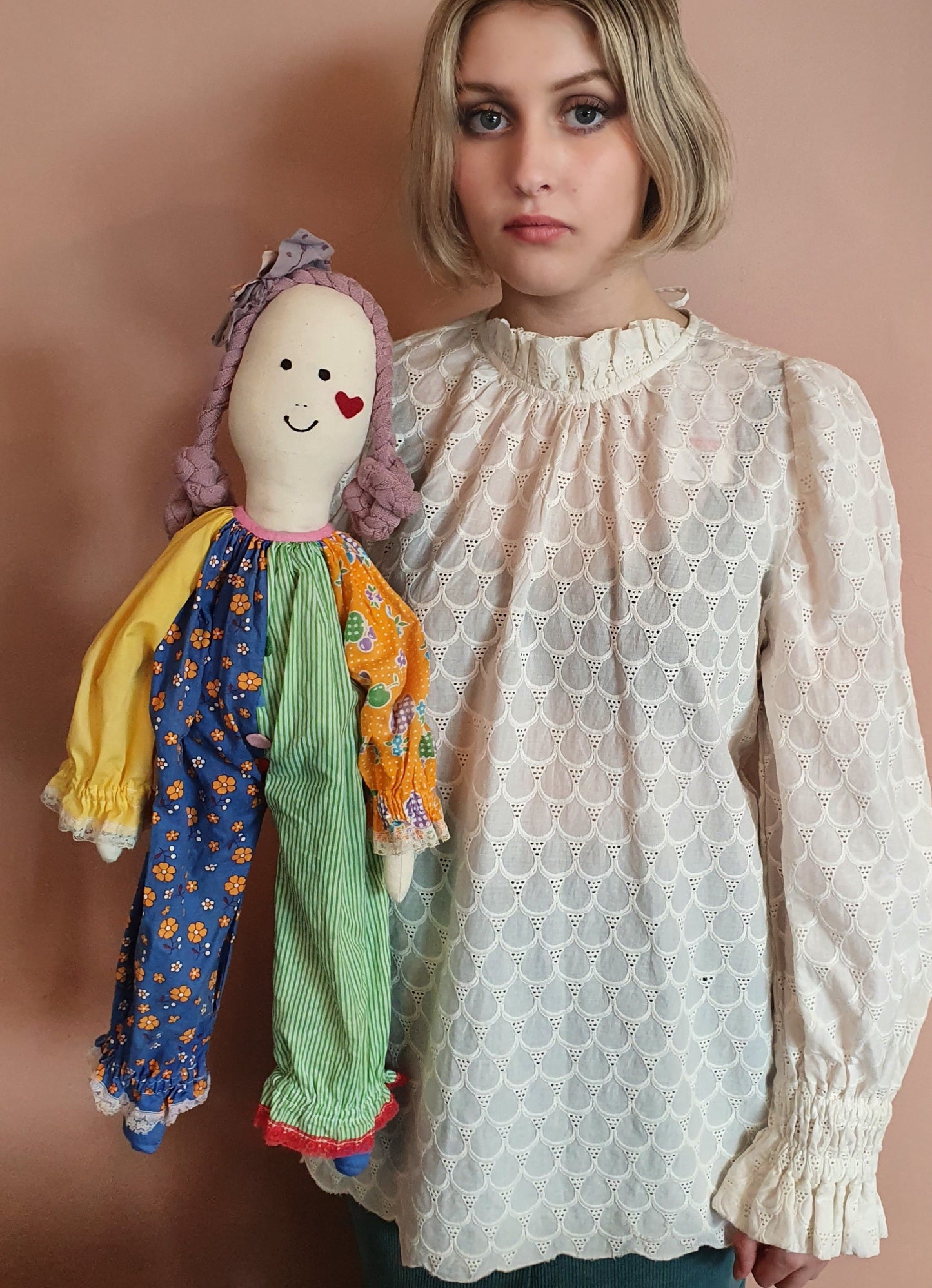Fabric heirloom rag dolls NZ