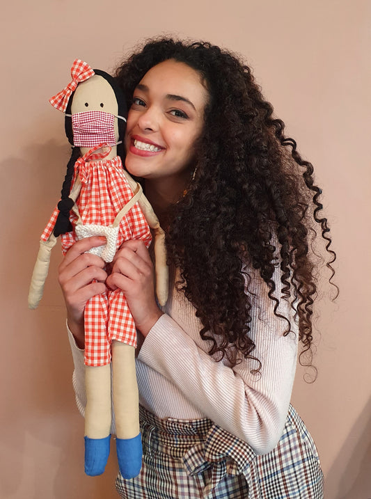 Fabric heirloom rag dolls NZ