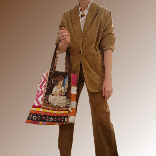 Tapestry tote bag