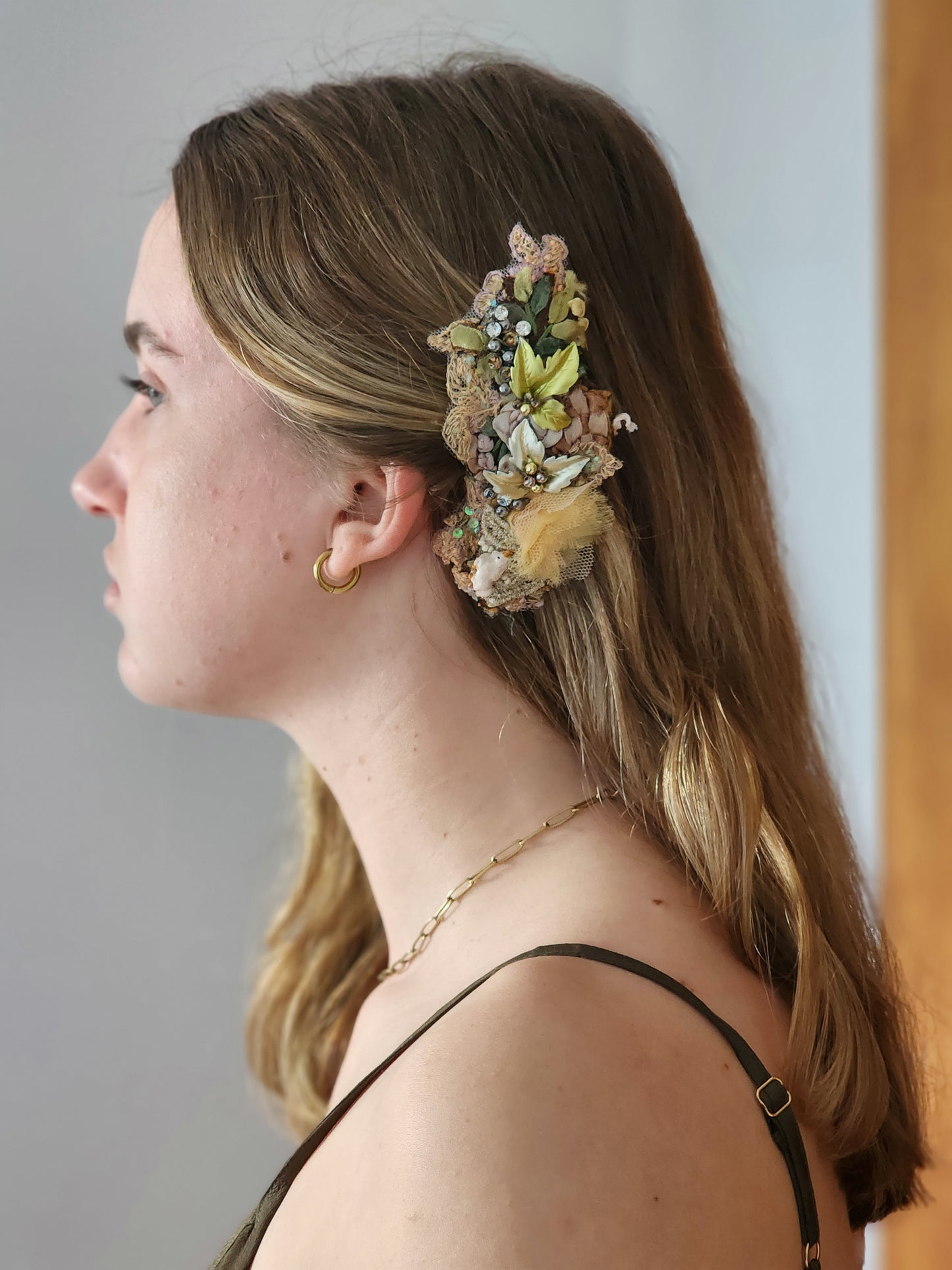 wedding hair brooch