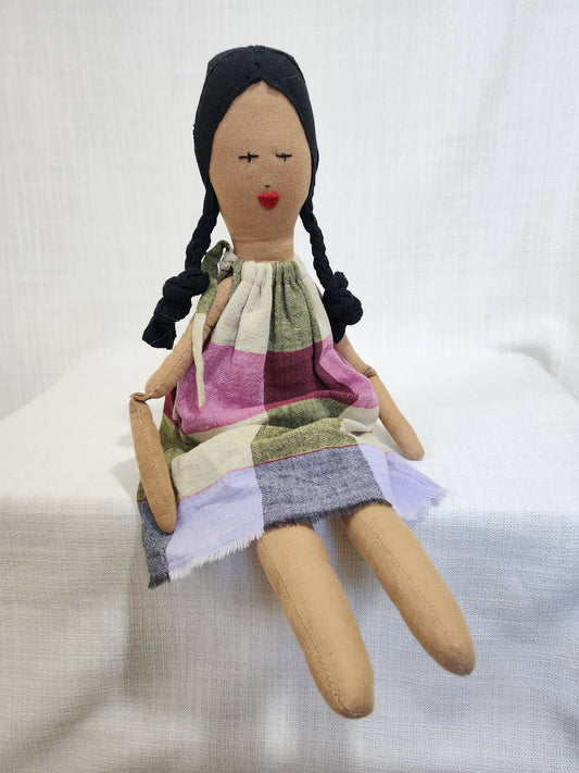 Fabric heirloom rag dolls NZ
