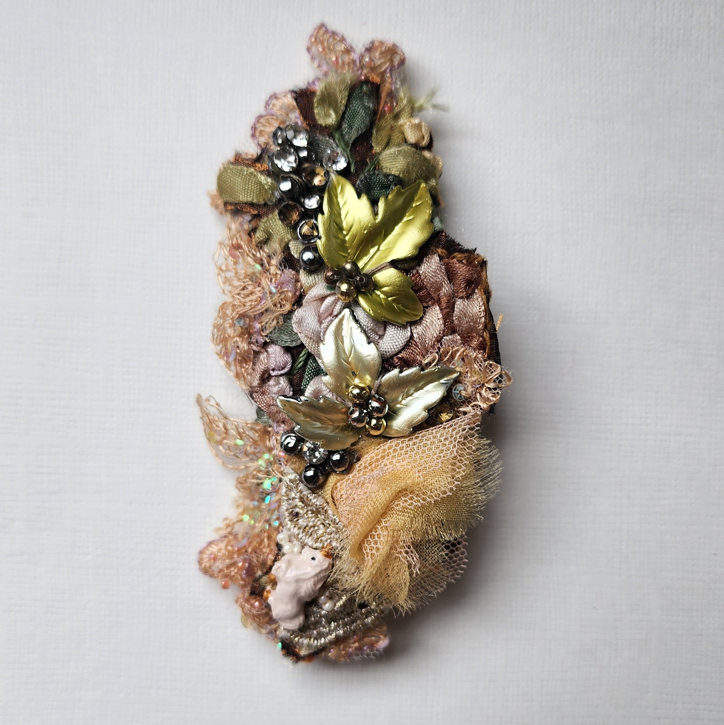 wedding hair brooch