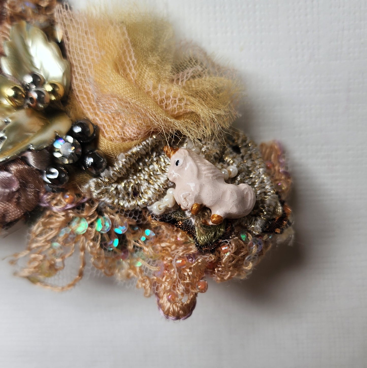wedding hair brooch