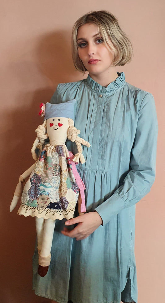 Fabric heirloom rag dolls NZ
