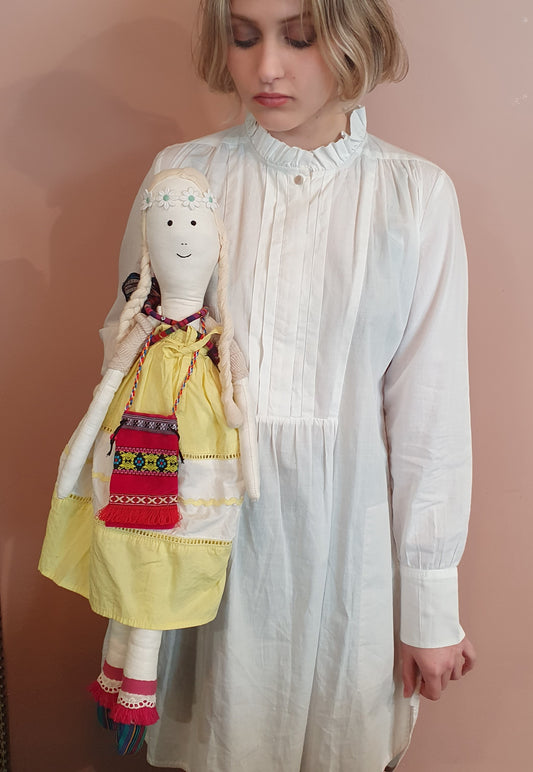 Fabric heirloom rag dolls NZ